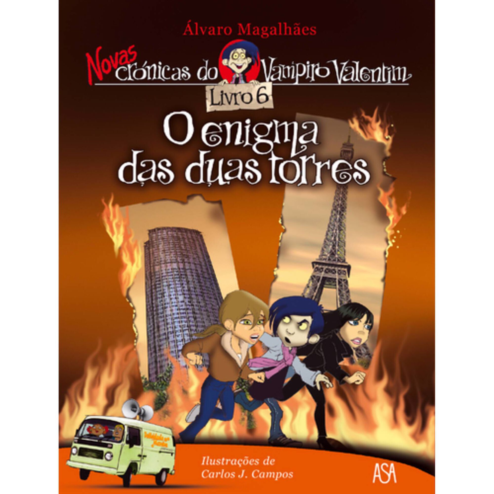 Novas Cr&oacute;nicas do Vampiro Valentim N&ordm; 6 - O Enigma das Duas Torres de Carlos J. Campos