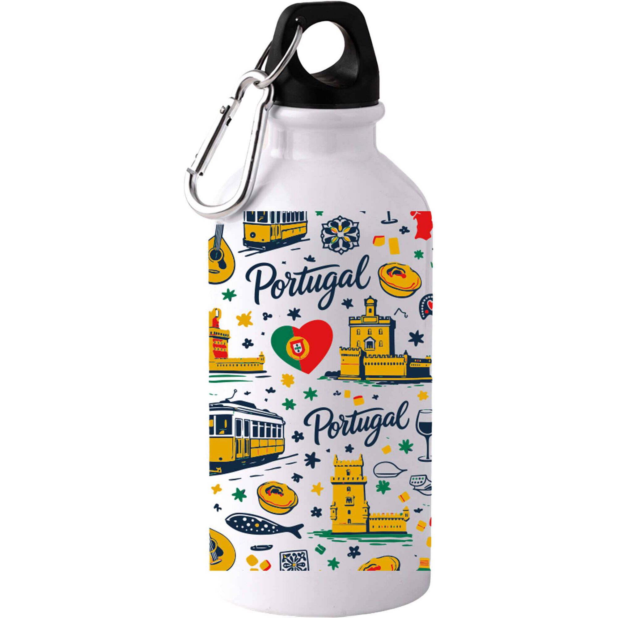 Garrafa em Alum&iacute;nio 400ml para Sublima&ccedil;&atilde;o Bazar&atilde;o