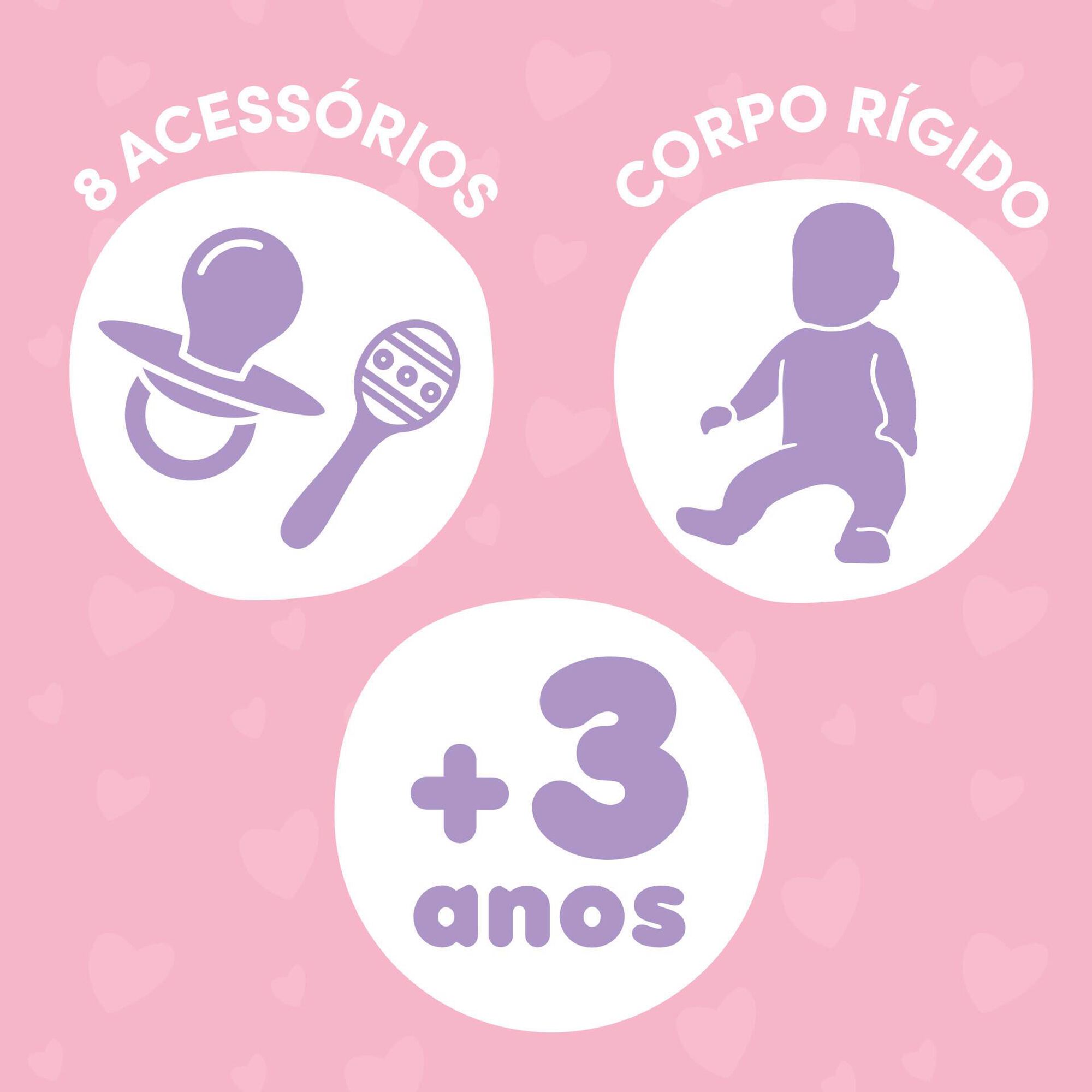 Zoko Titucho - Beb&eacute; 45cm Bebe e Faz Chichi