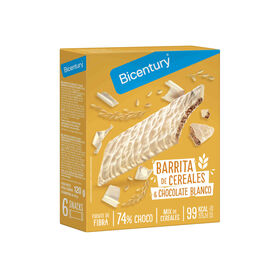 Barras de Cereais Chocolate Branco Bicentury