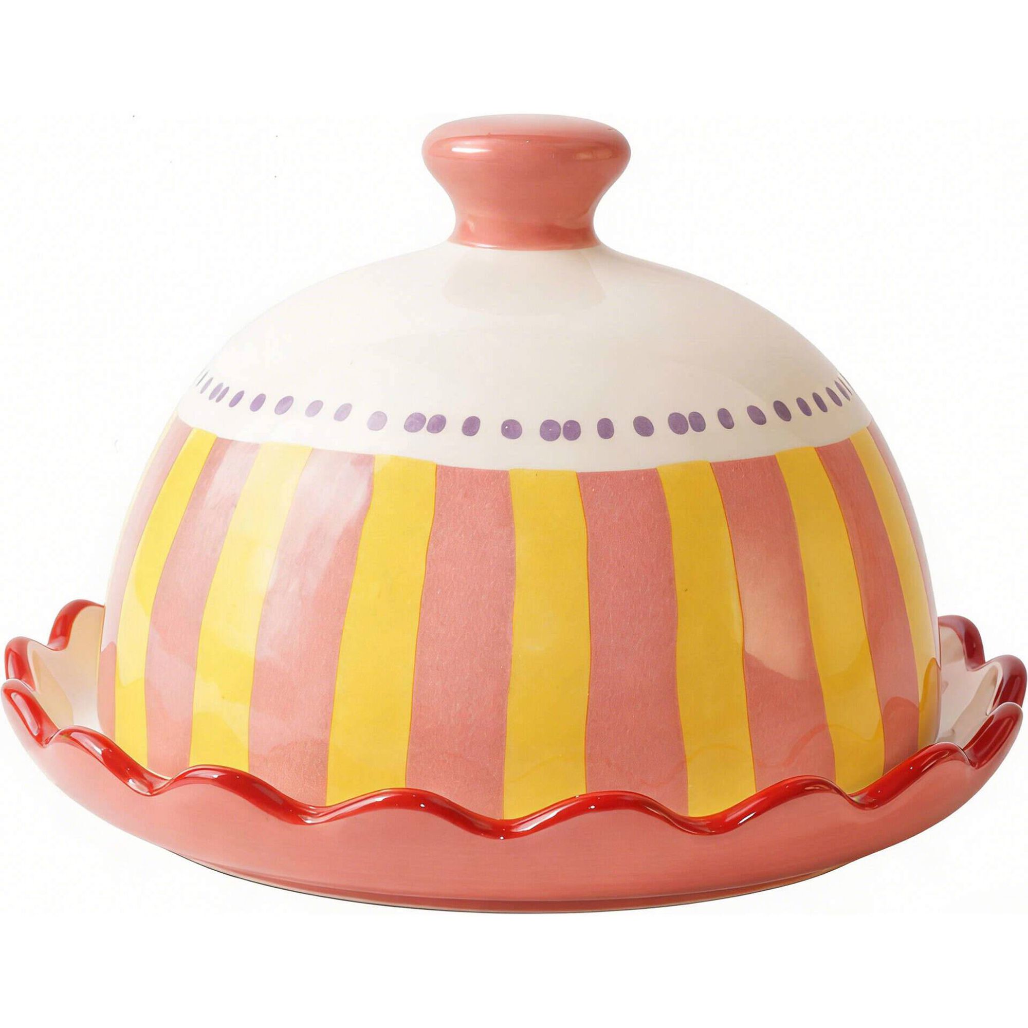 Manteigueira Riscas com Cereja Kasa