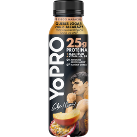 Iogurte L&iacute;quido Prote&iacute;na P&ecirc;ssego e Maracuj&aacute; Yopro Danone