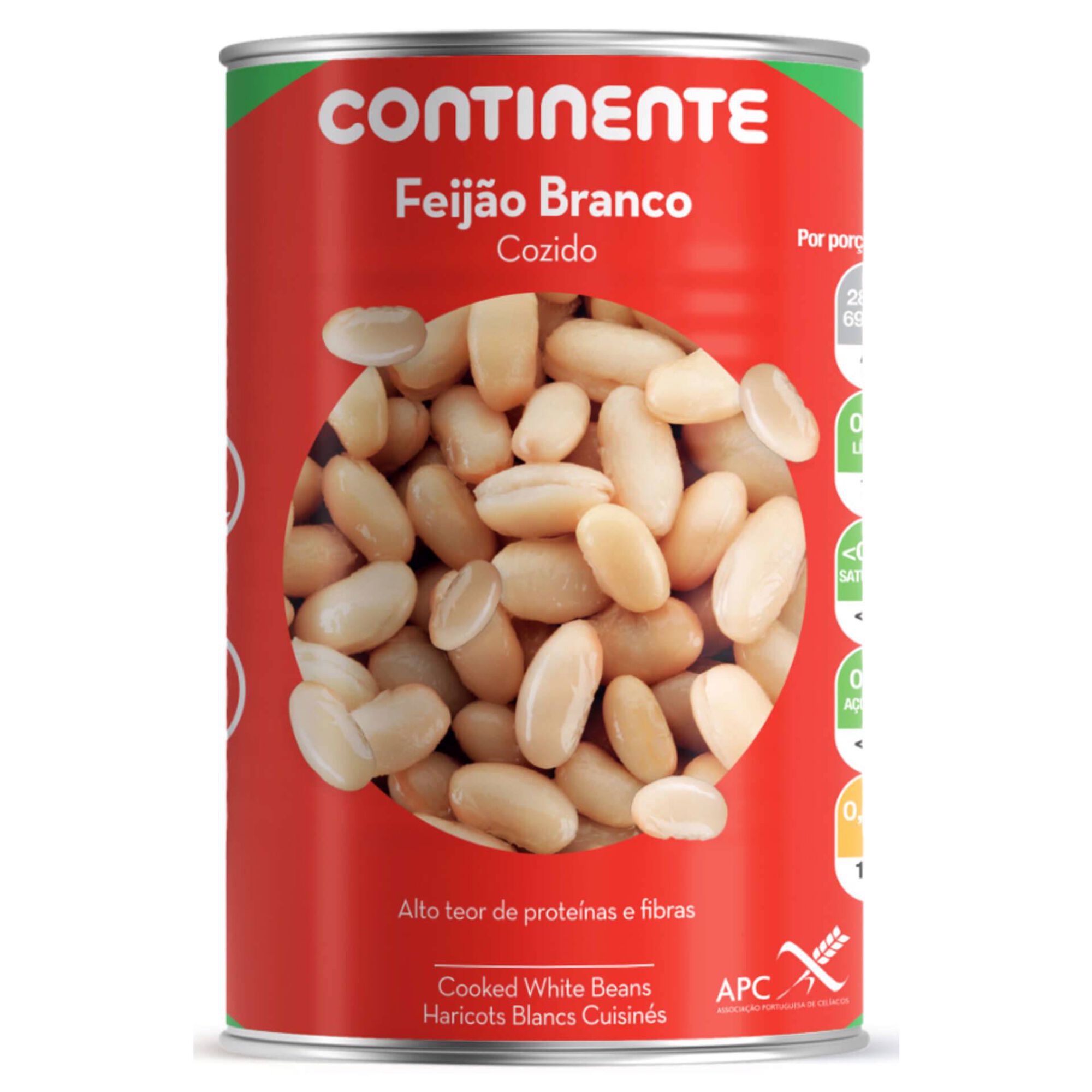 Feijão Branco Cozido sem Glúten Feijão Branco Cozido sem Glúten