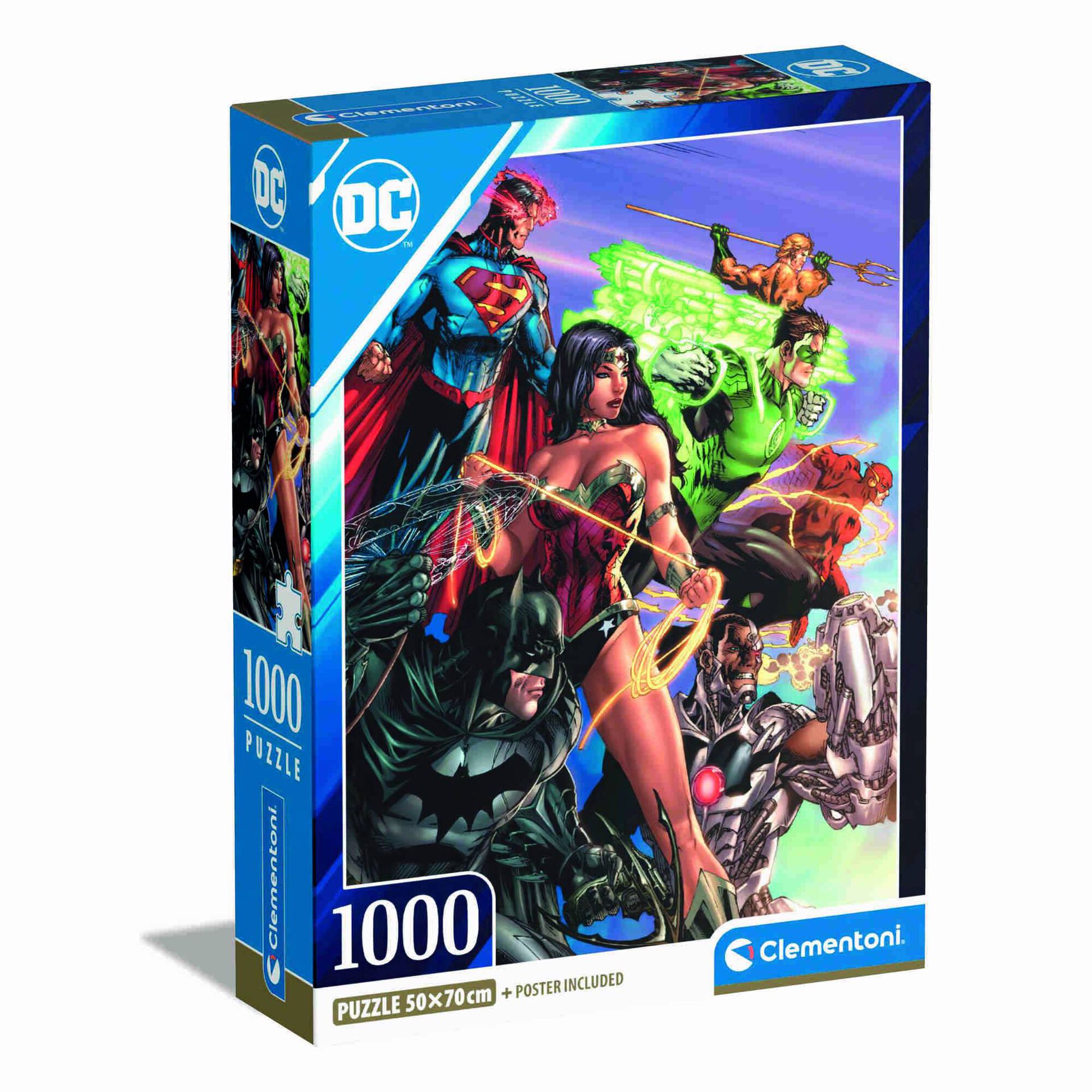 Puzzle DC Comics Liga da Justiça 1000 Peças
