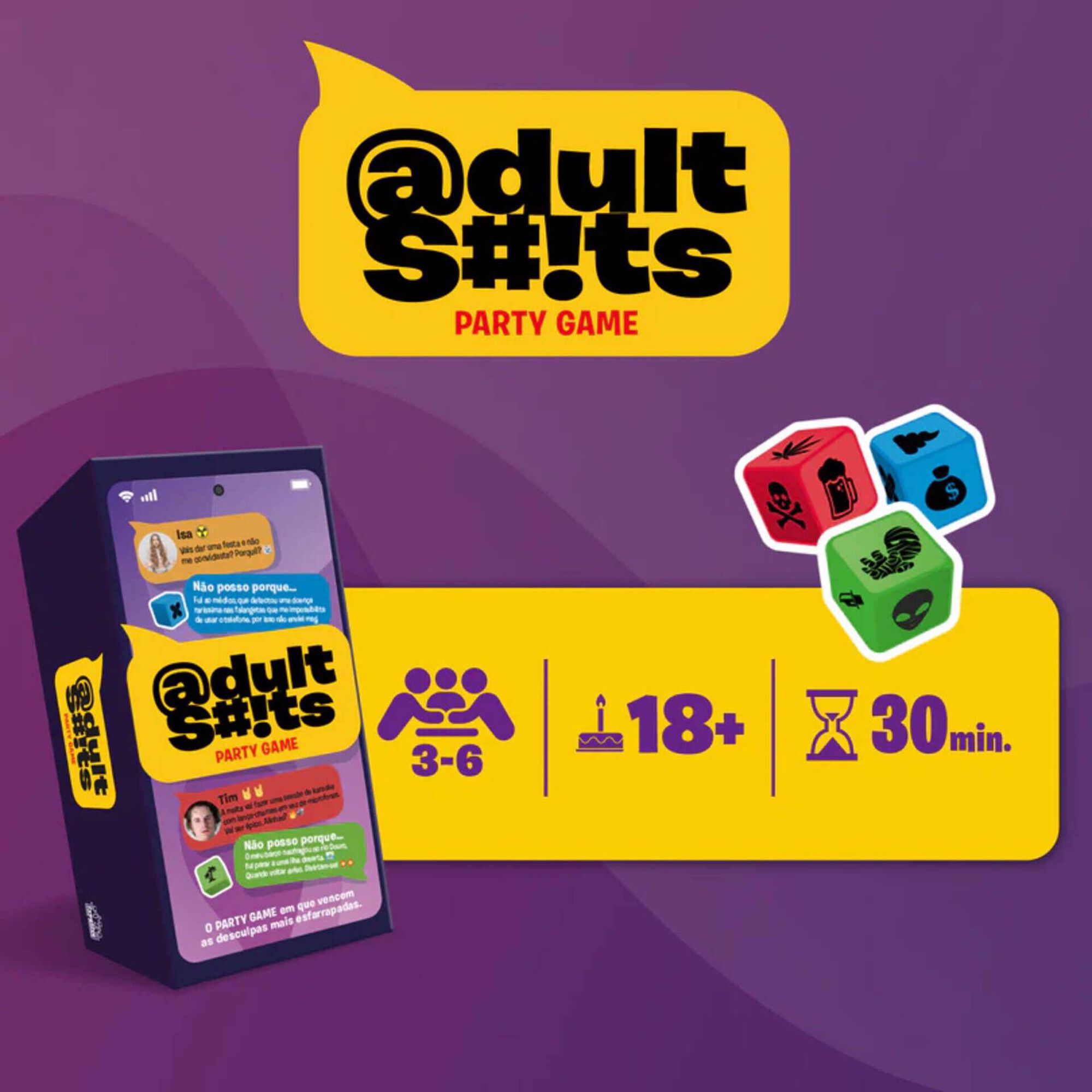 Creative Toys - Jogo Adult Shits