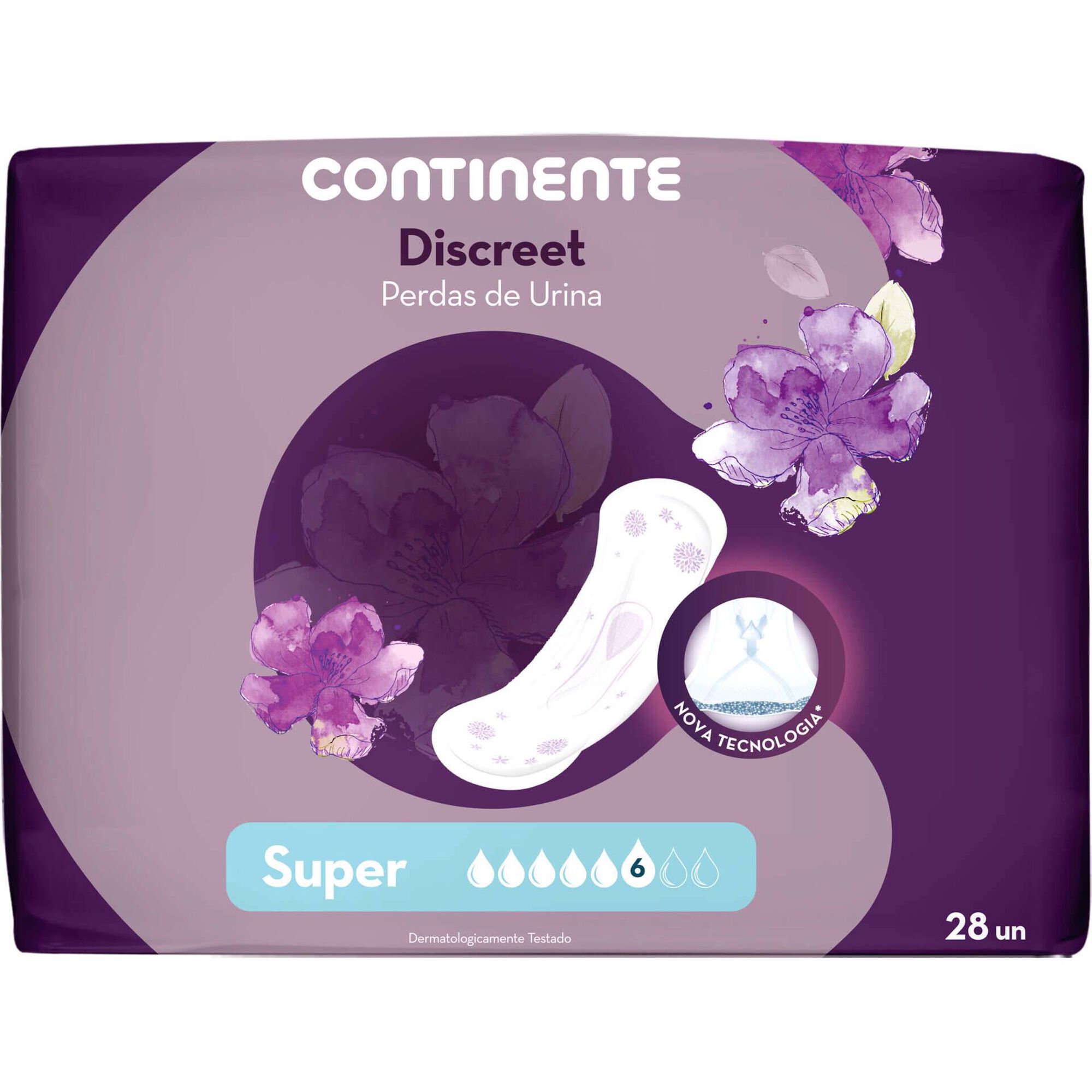 Pensos Incontinência Discreet Super