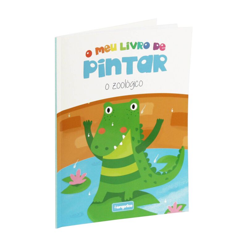 O Meu Livro de Pintar o Zoológico