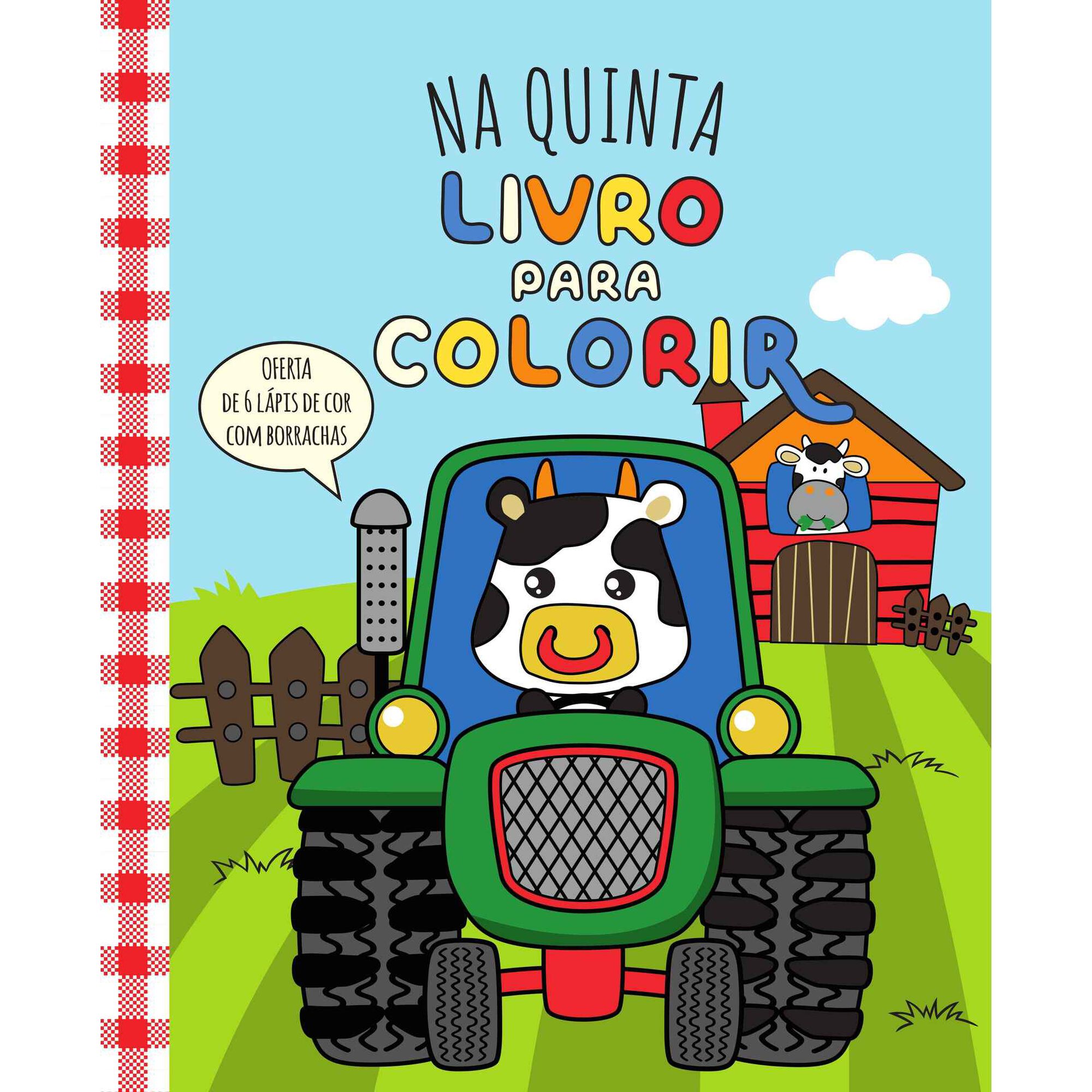 Na Quinta - Livro para Colorir