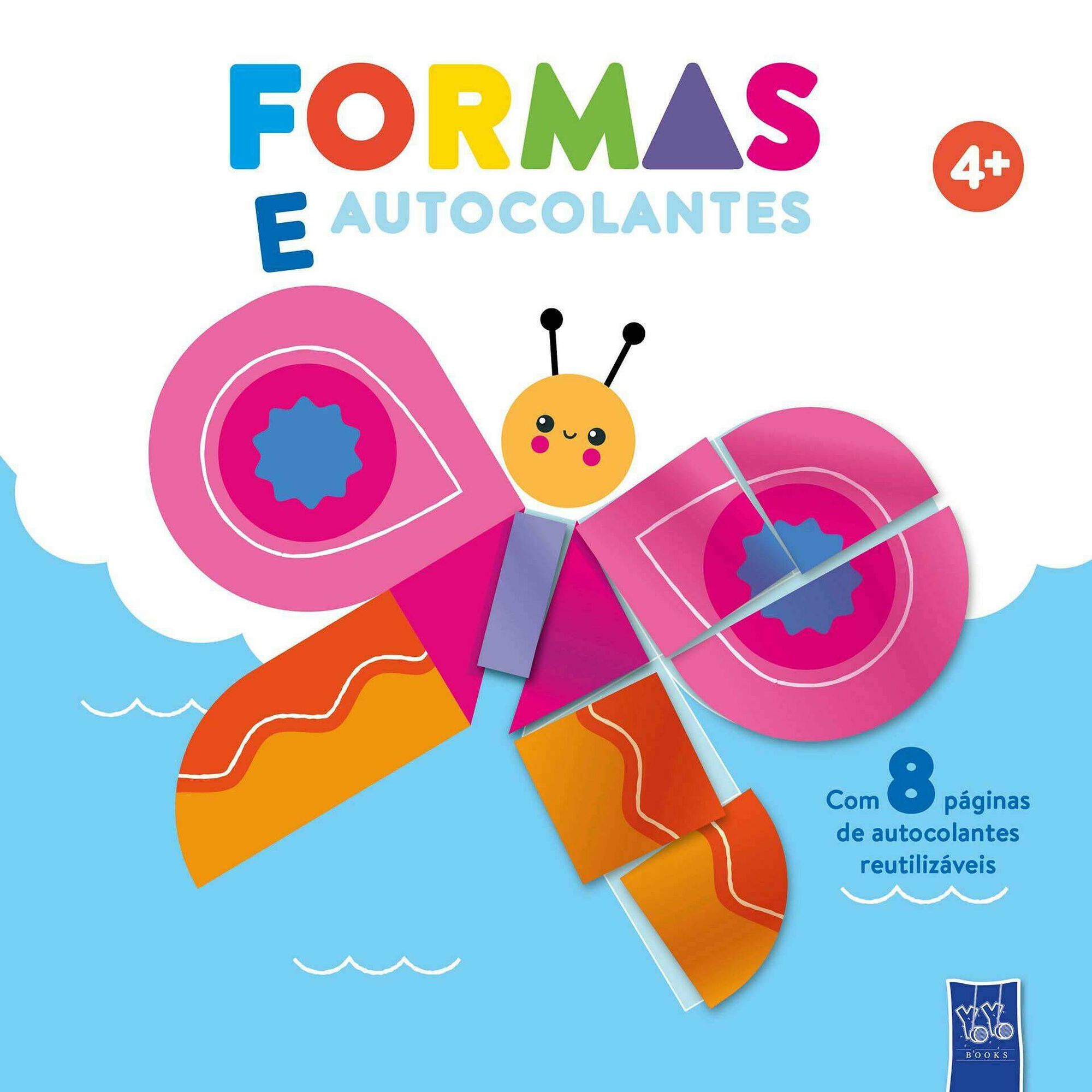 Formas e Autocolantes - Borboleta