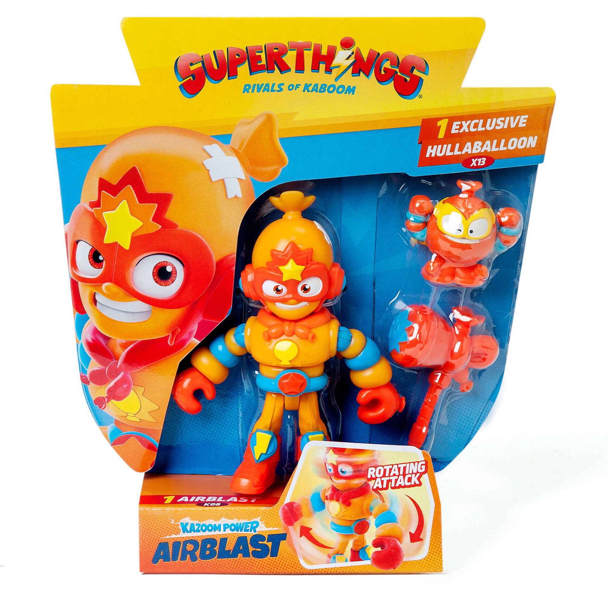 Superthings - Figura Kazoom Power Airblast (v&aacute;rios modelos)