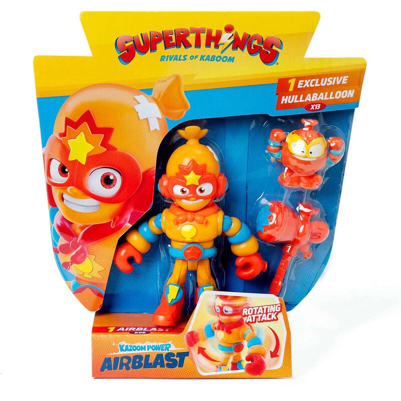 Superthings - Figura Kazoom Power Airblast (vários modelos)