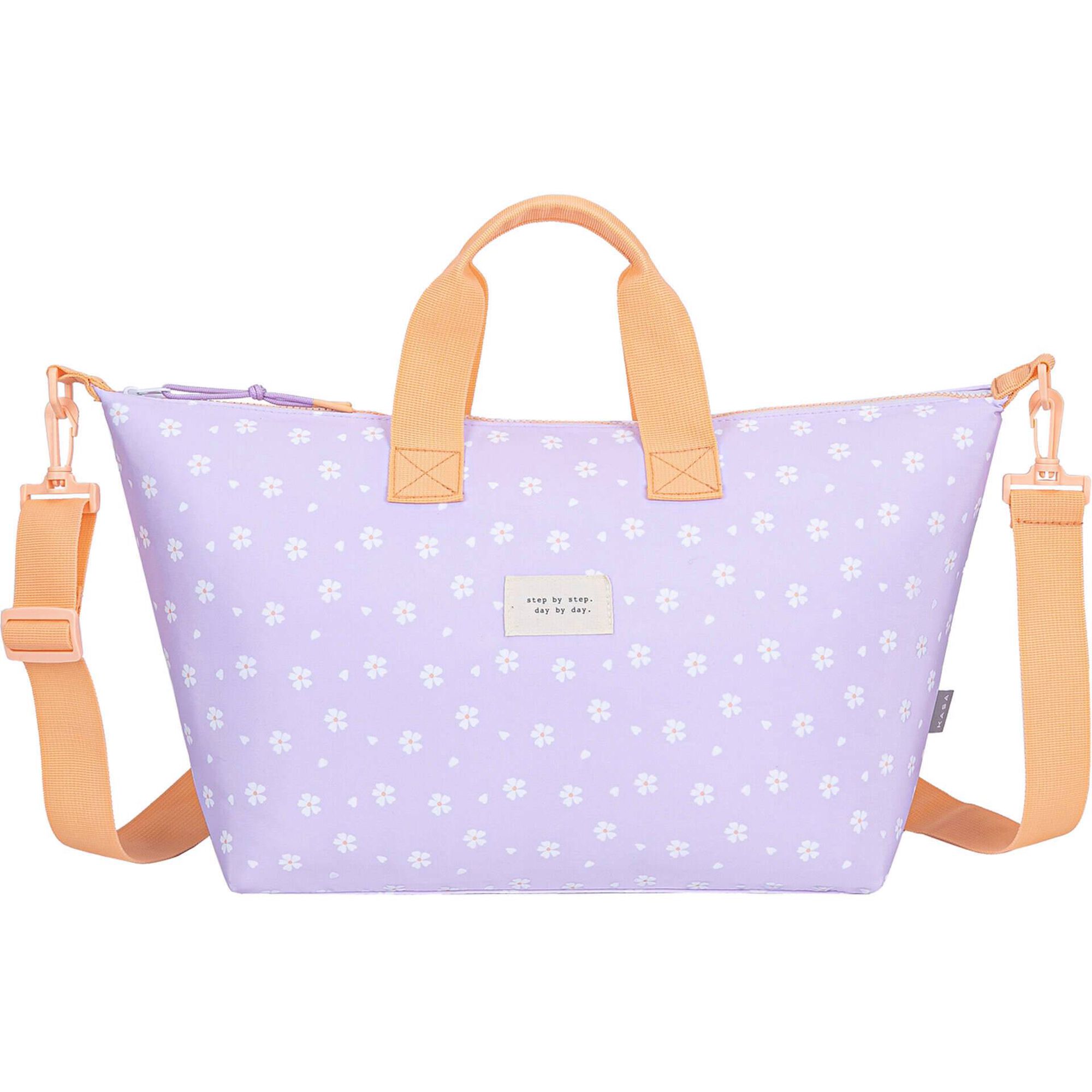 Lancheira Térmica 15L Lilás Daisy Day By Day