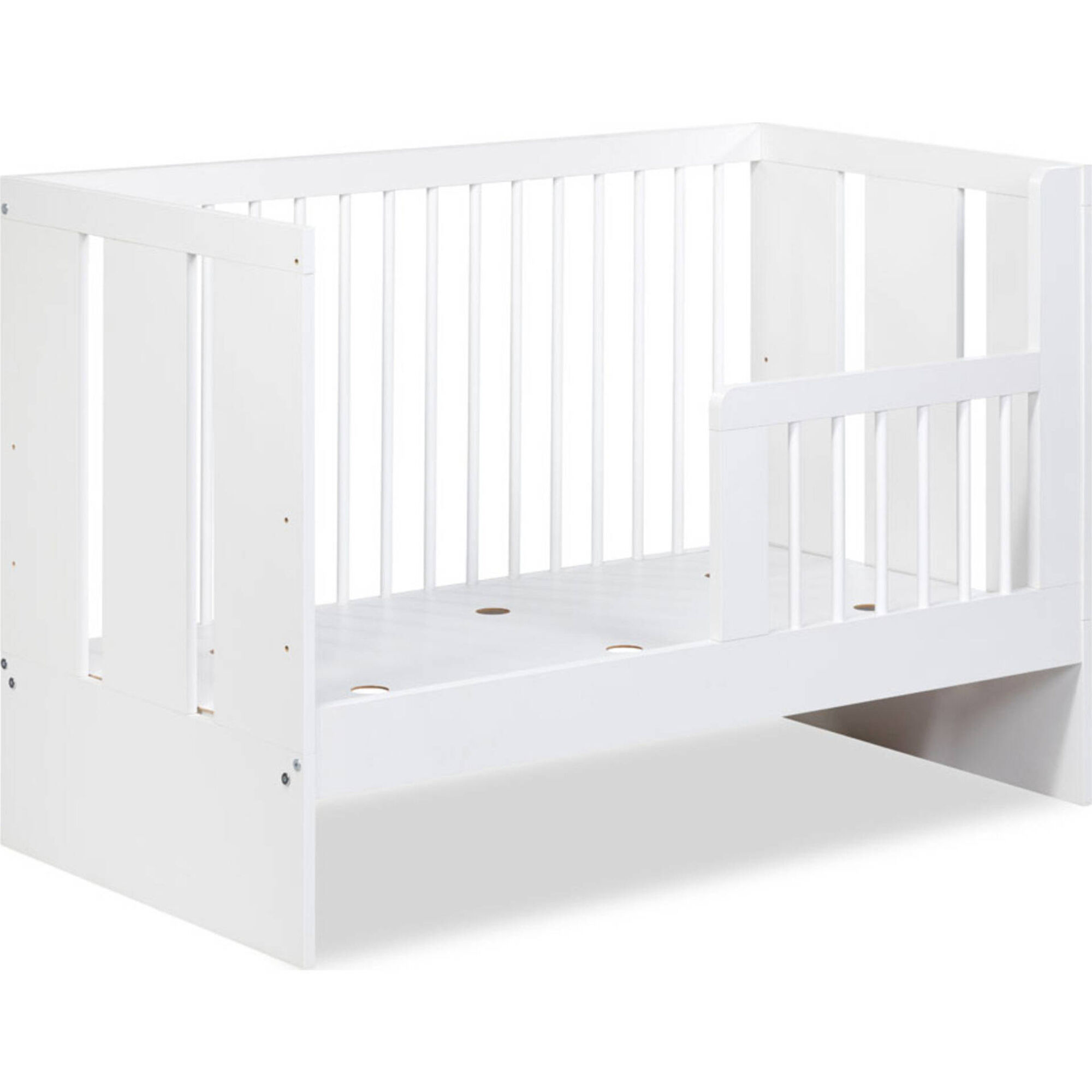 Cama de Grades Madeira Branca Paula