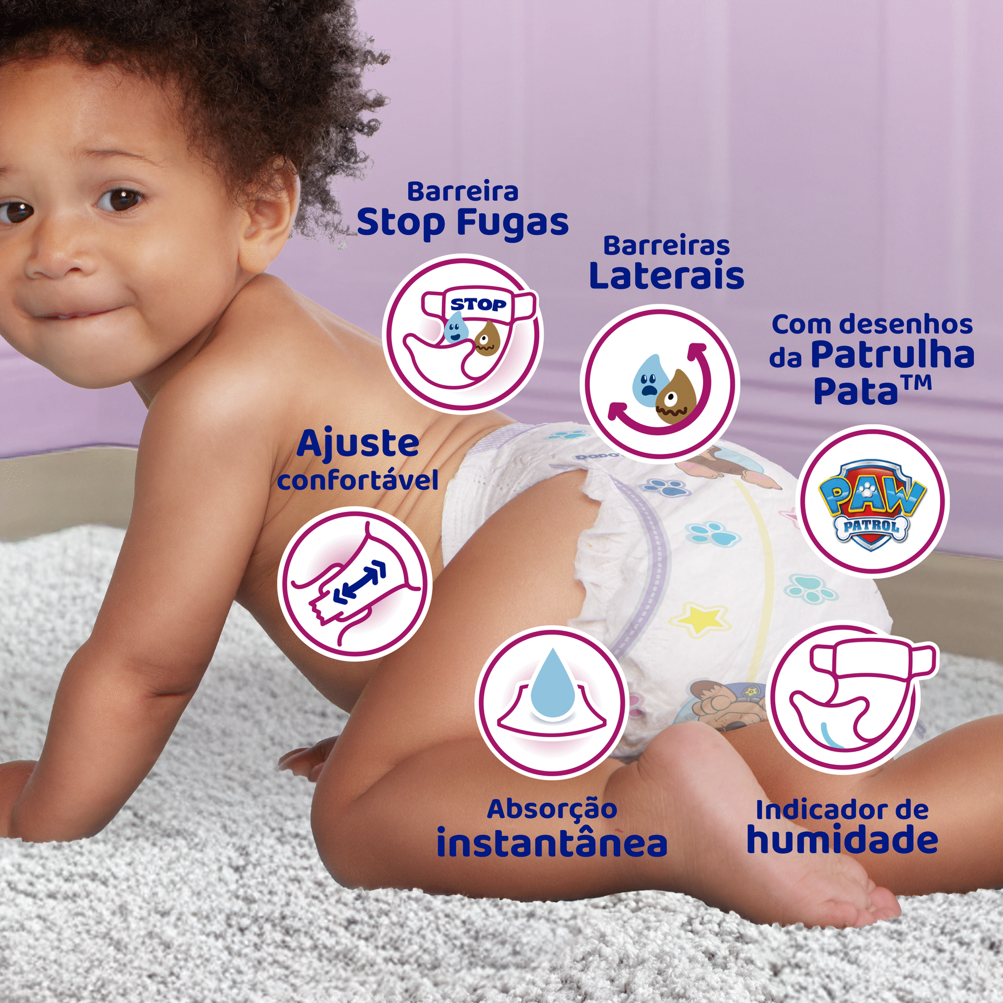 Conjunto Fraldas Activity +14kg T6+ e Toalhitas