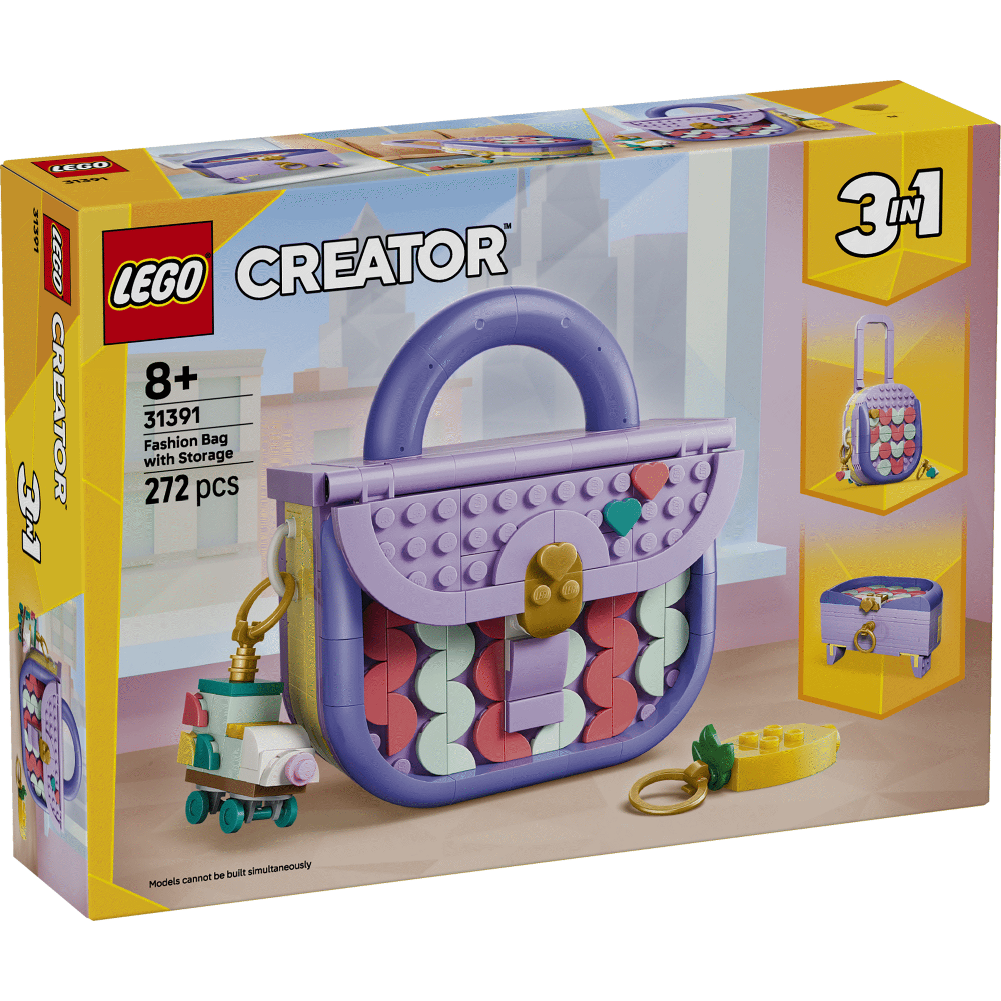LEGO Creator - Mala de Moda e Arte com Arruma&ccedil;&atilde;o - 31391