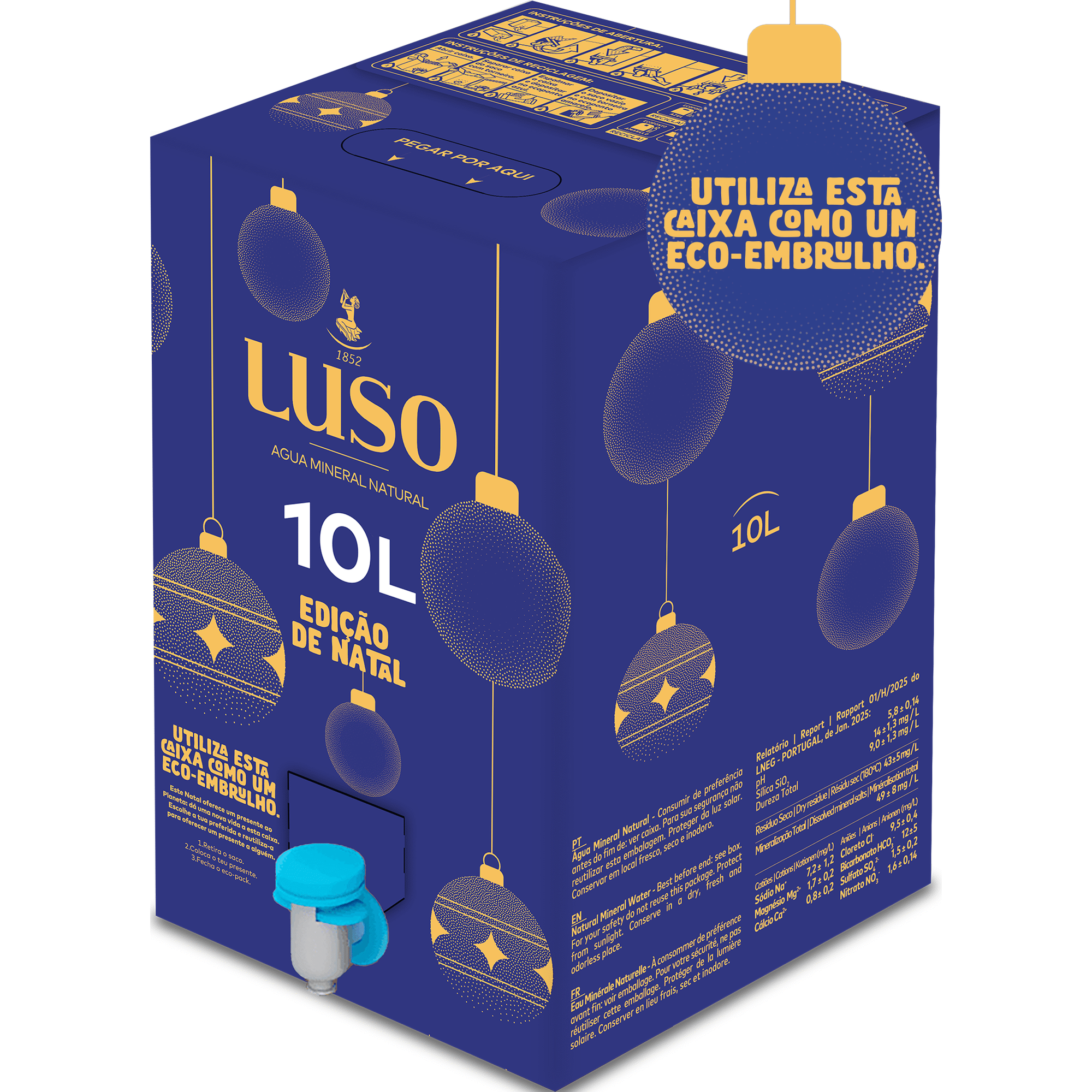 &Aacute;gua sem G&aacute;s Caixa