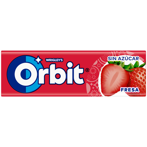 Pastilhas Elásticas de Morango Orbit