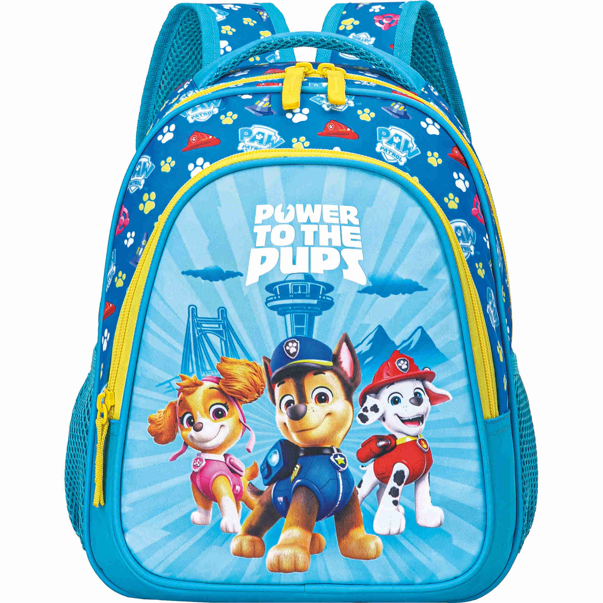 Mochila Pequena Power Pups Patrulha Pata