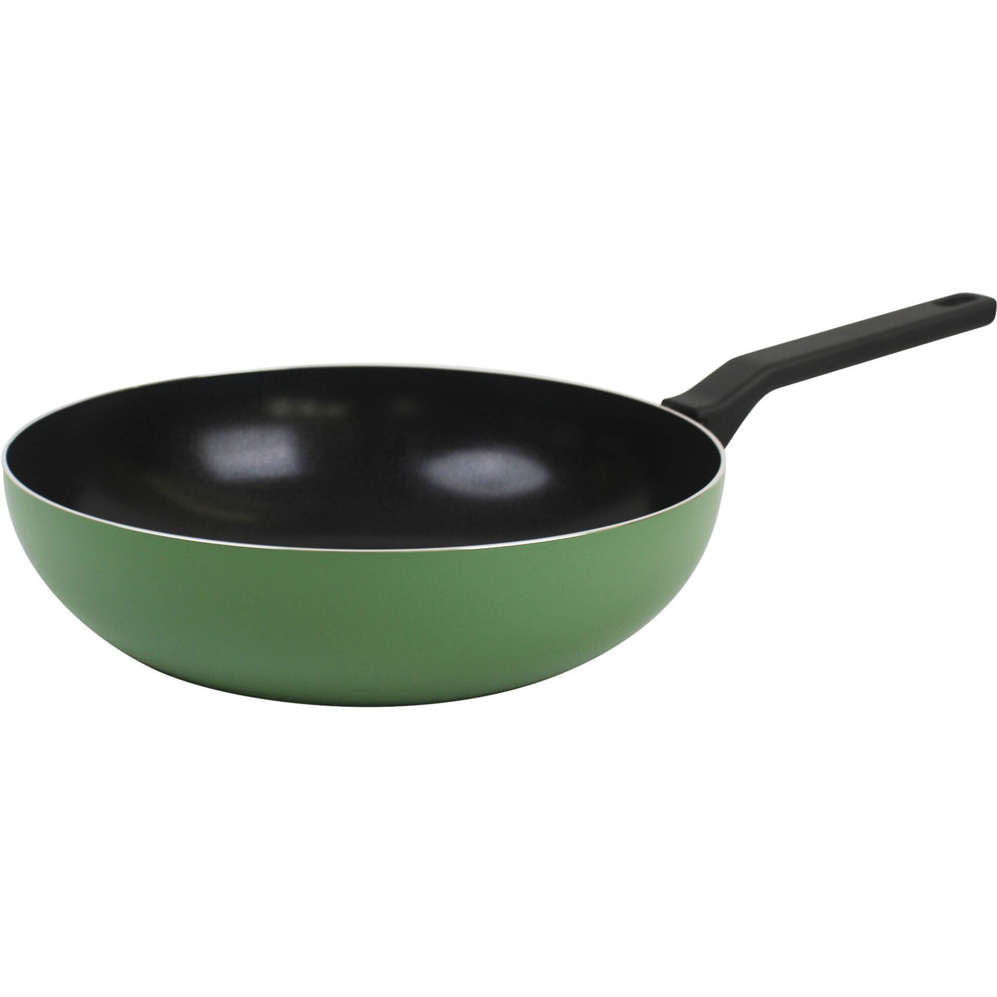 Wok 28cm Cer&acirc;mica Square Verde Kasa