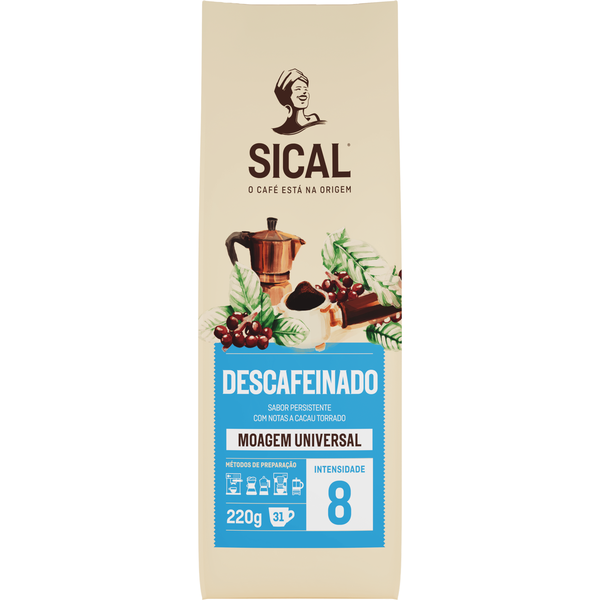 Café Moído Descafeinado Sical