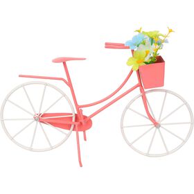 Bicicleta Rosa Flores Kasa