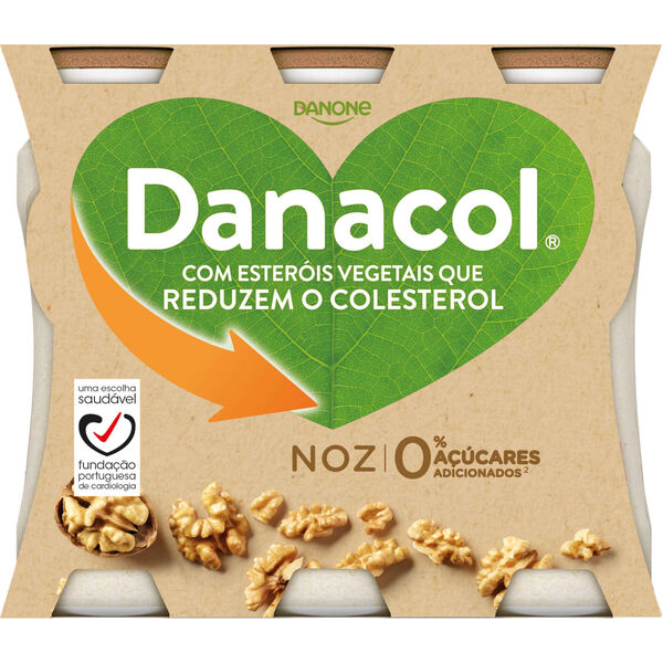 Iogurte Líquido Reduz Colesterol Noz Danacol Danone