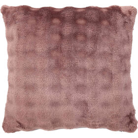 Almofada 45x45cm Pelo Terracota Kasa