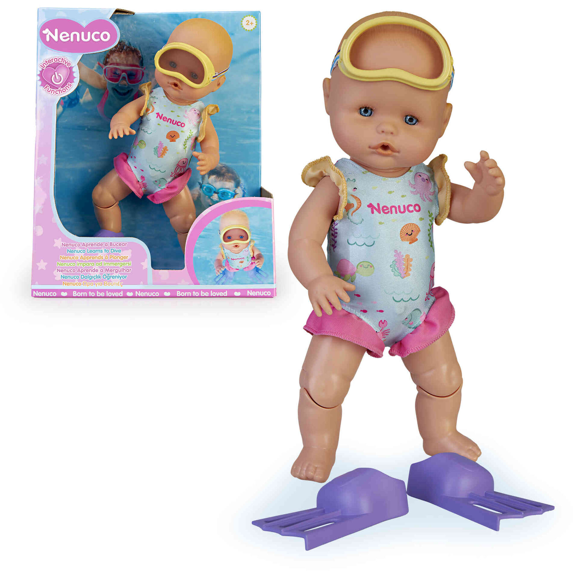 Nenuco - Boneco Aprende a Mergulhar