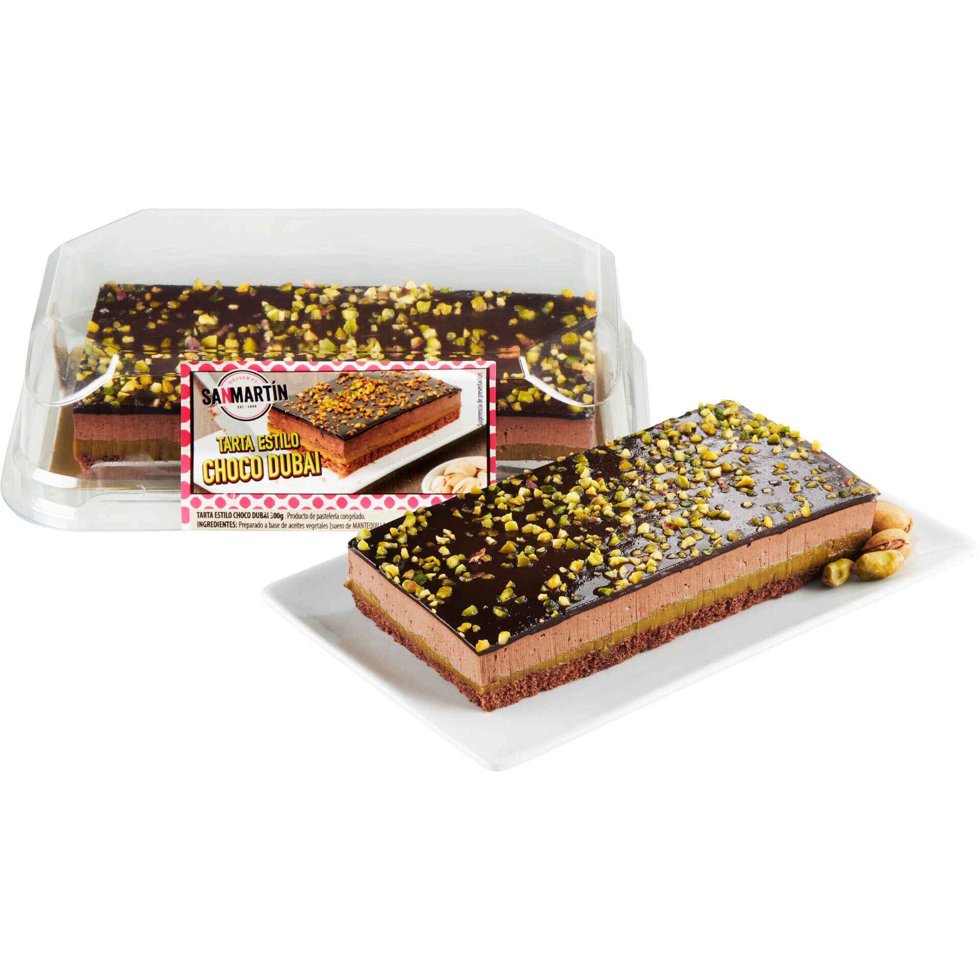 Bolo Chocolate do Dubai San Martin