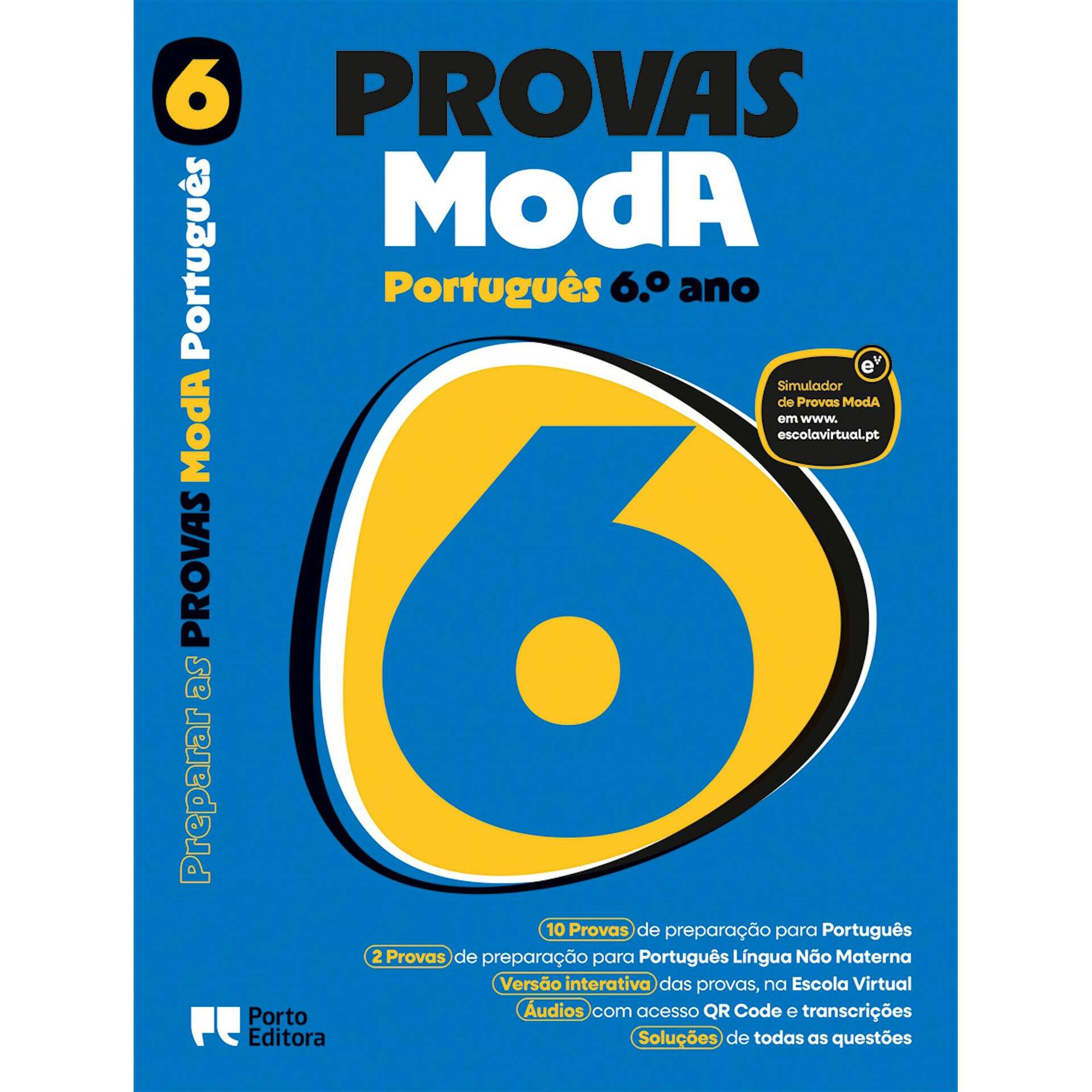 Preparar as Provas ModA - Portugu&ecirc;s - 6.&ordm; Ano