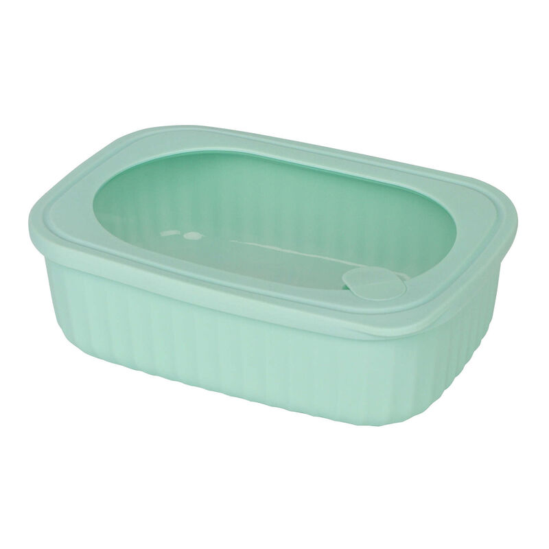 Caixa Hermética 1,6L Verde Design Kasa