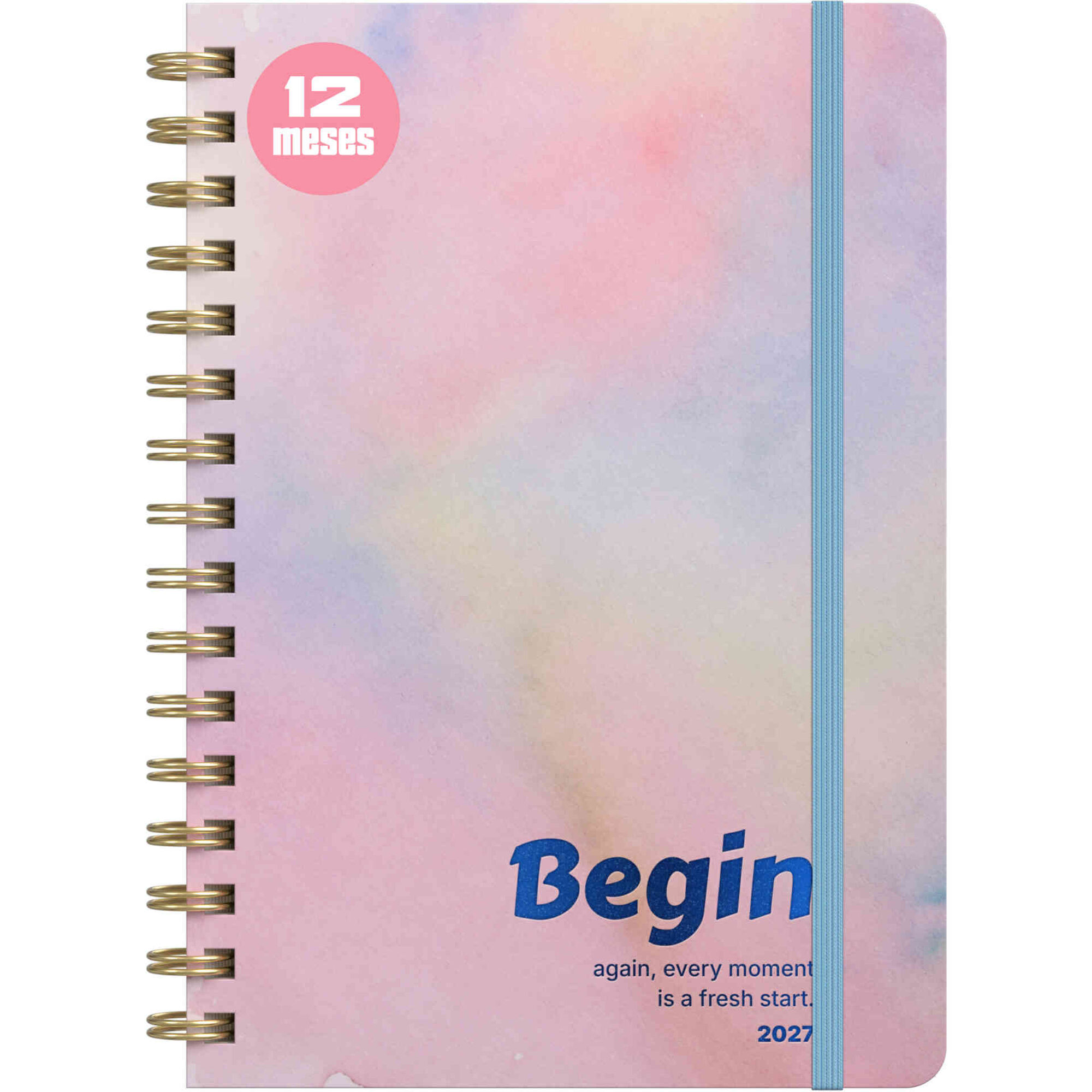 Agenda A5 2027 12 Meses (v&aacute;rias cores) Note!