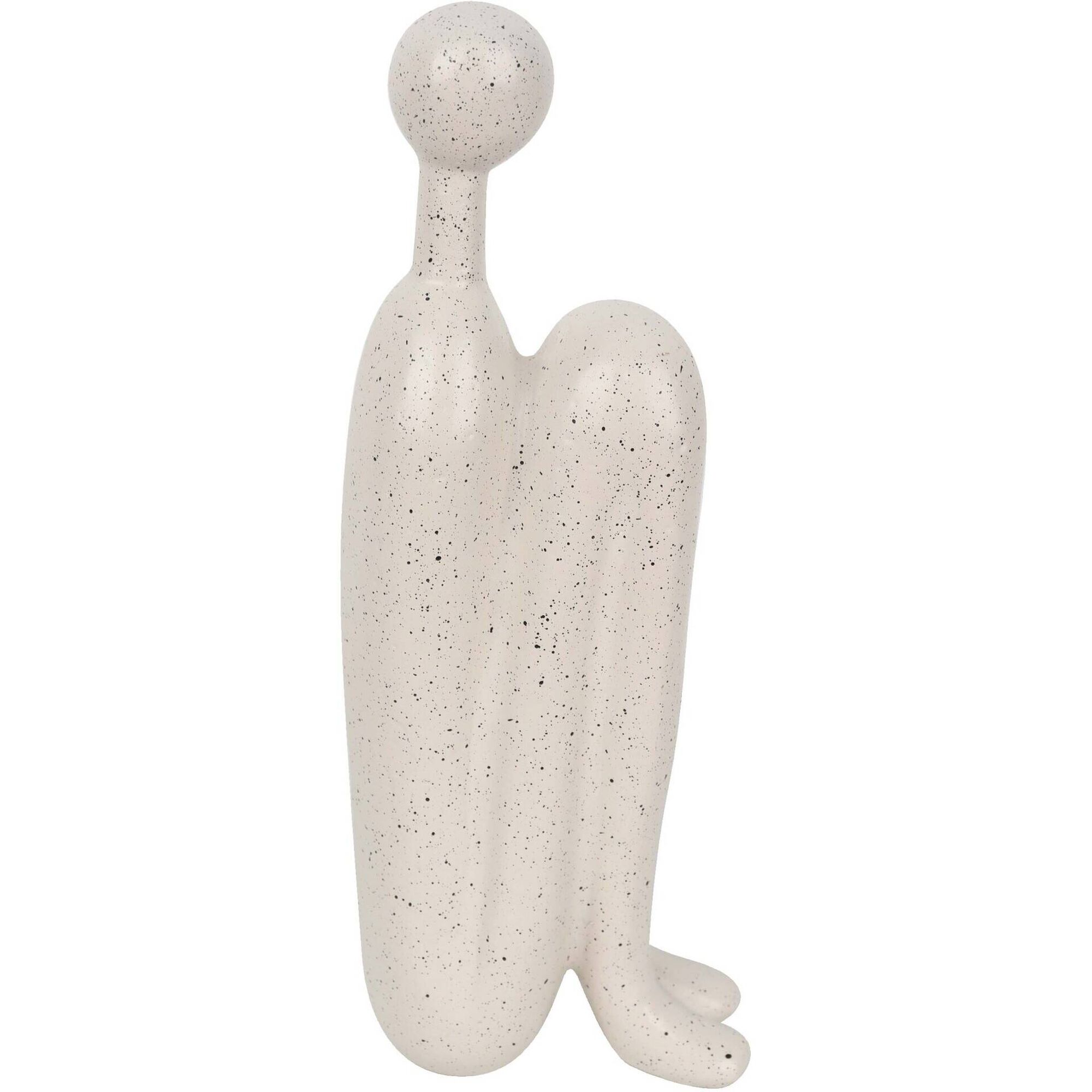 Silhueta Branca Mulher Sentada Kasa