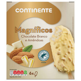 Gelado Magnífico Chocolate Branco com Amêndoa