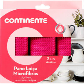 Pano Microfibras Loiça 30x40cm