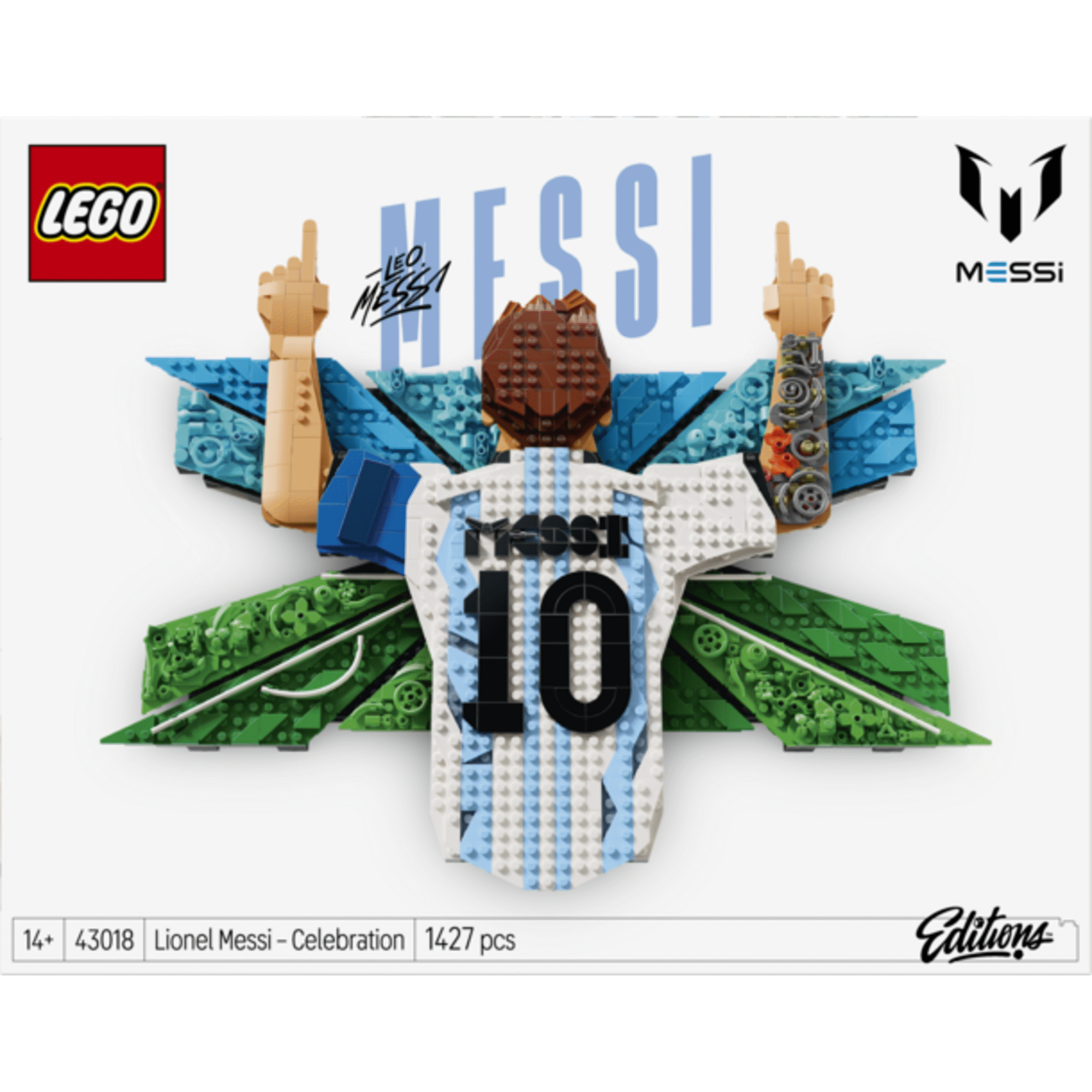 LEGO - Lionel Messi &ndash; Celebra&ccedil;&atilde;o - 43018