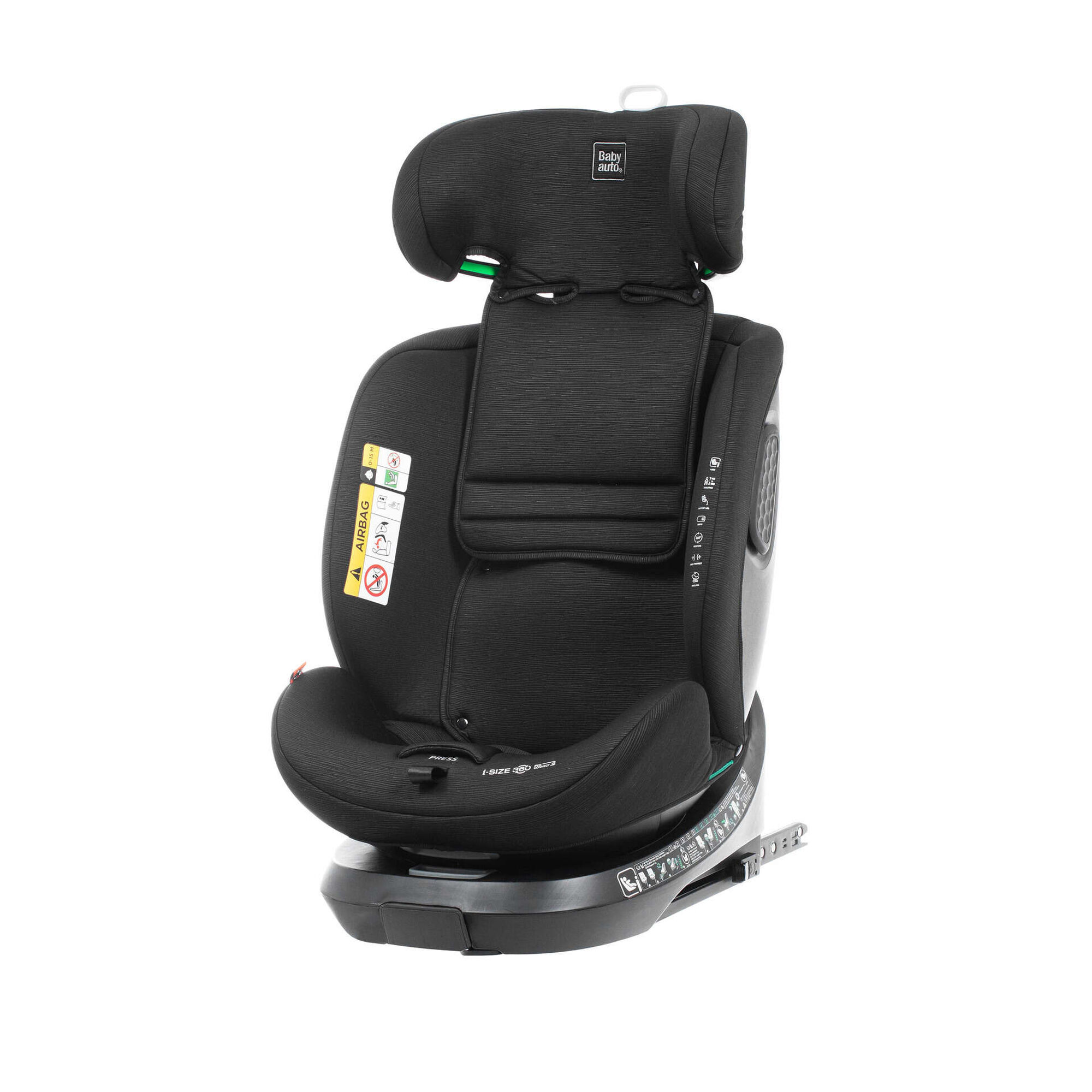 Cadeira Auto I-Size 40-150cm Isofix Rotativa Core
