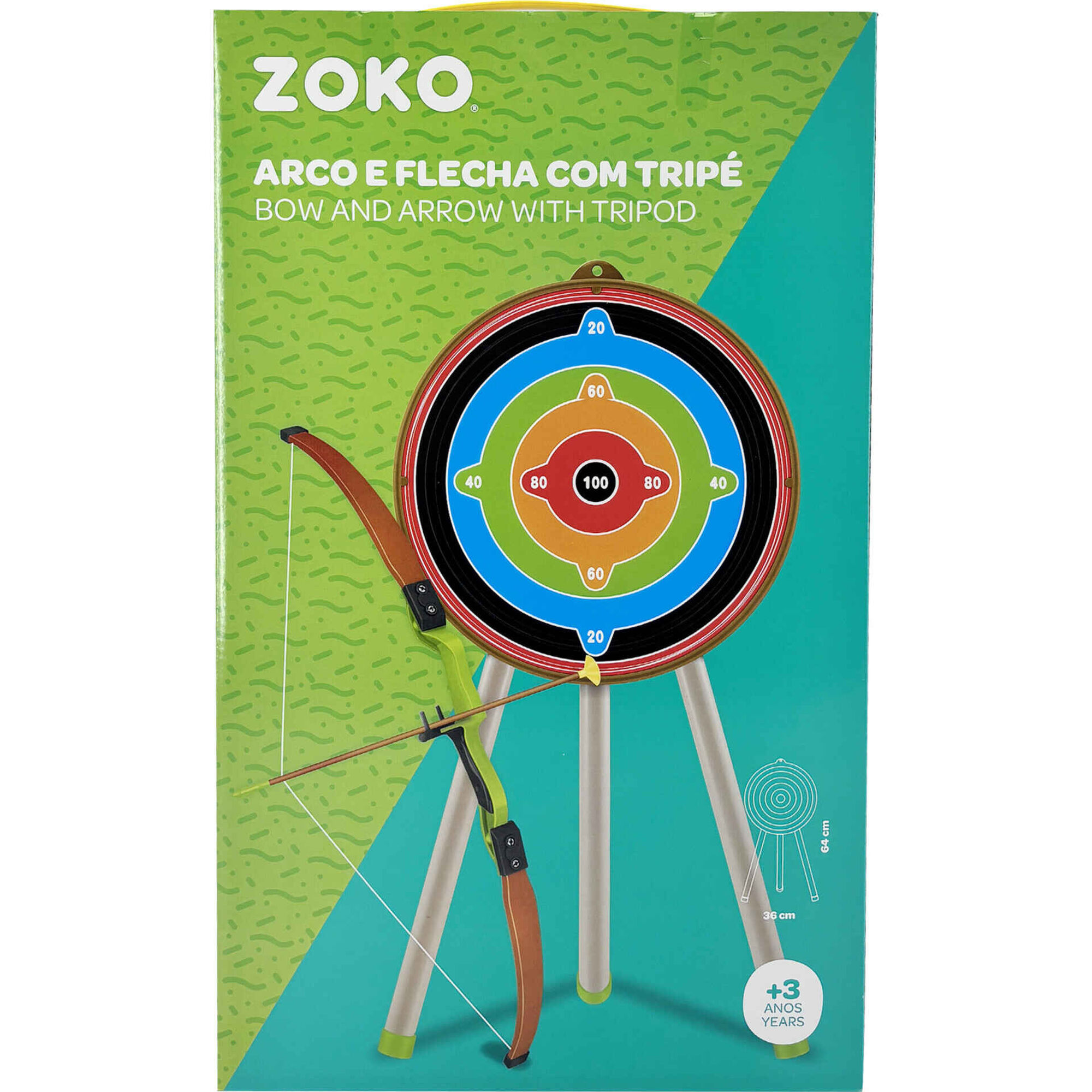 Zoko - Arco e Flecha com Trip&eacute;