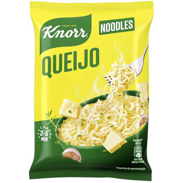 Noodles Atração de Queijo Knorr
