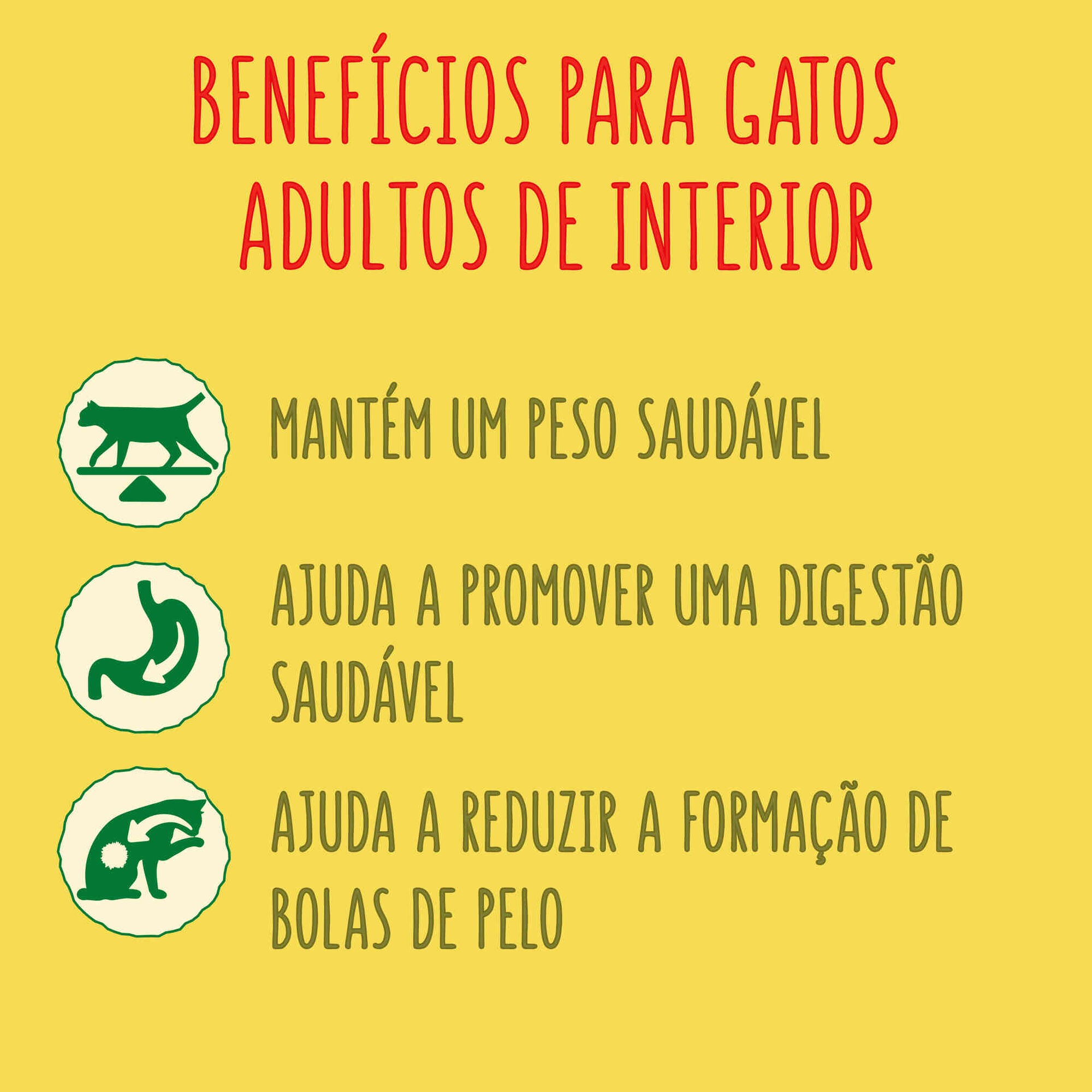 Ração para Gato Adulto de Interior Frango, Peru e Legumes