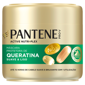 M&aacute;scara Cabelo Liso e Sedoso Pantene