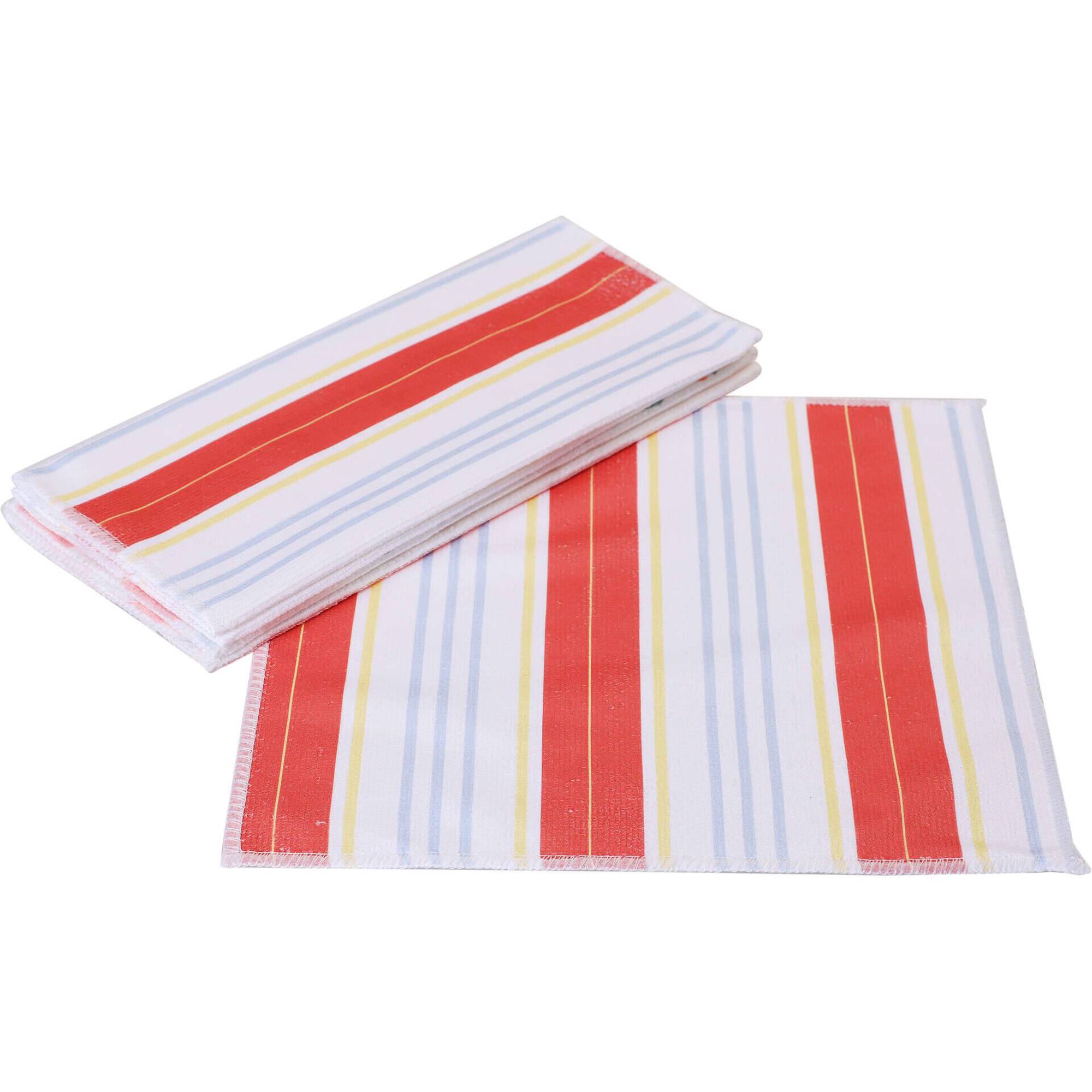 Conjunto 3 Panos de Cozinha 30x30cm Padr&atilde;o Kasa (v&aacute;rios modelos)