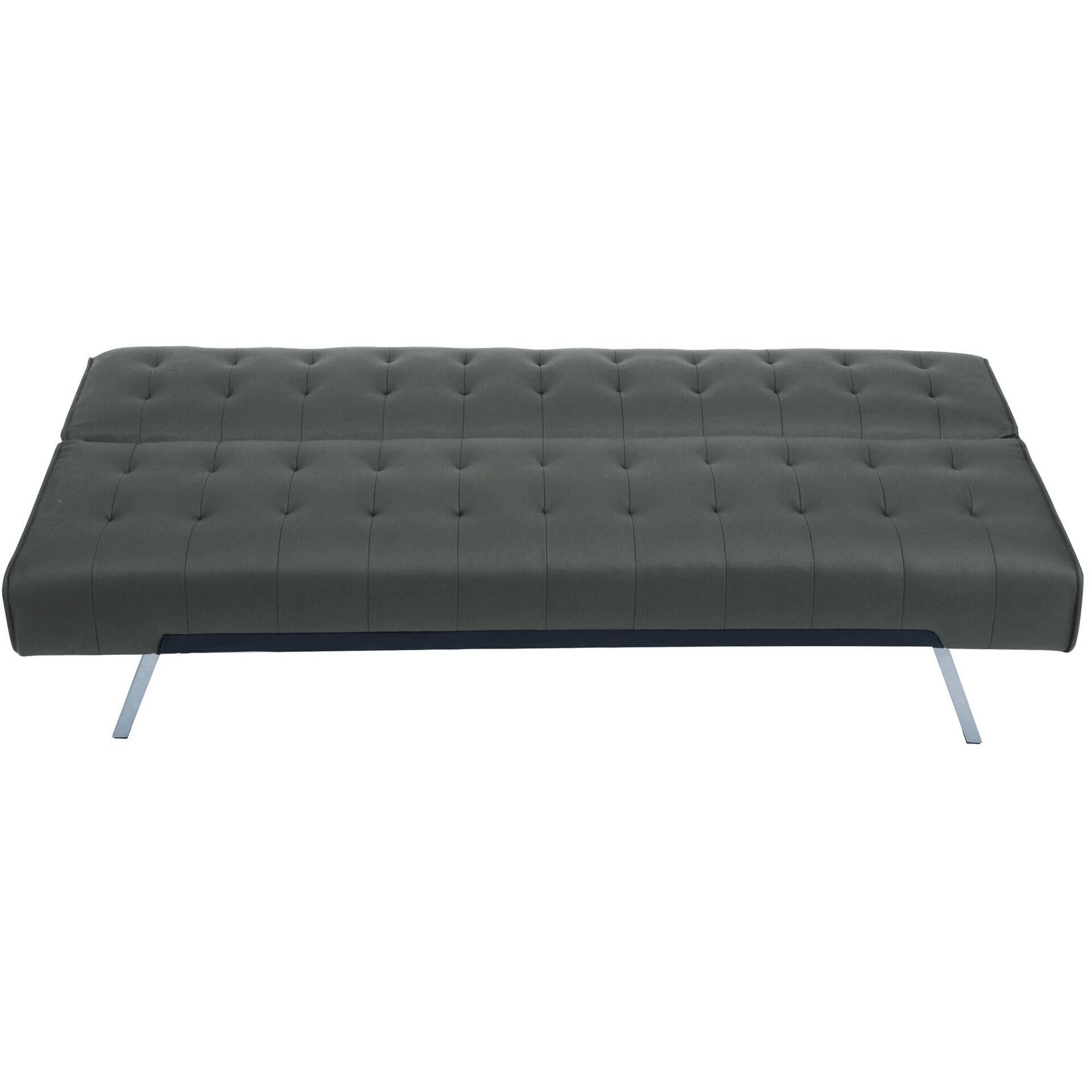 Sof&aacute; Cama Cinza Click Clack Kasa