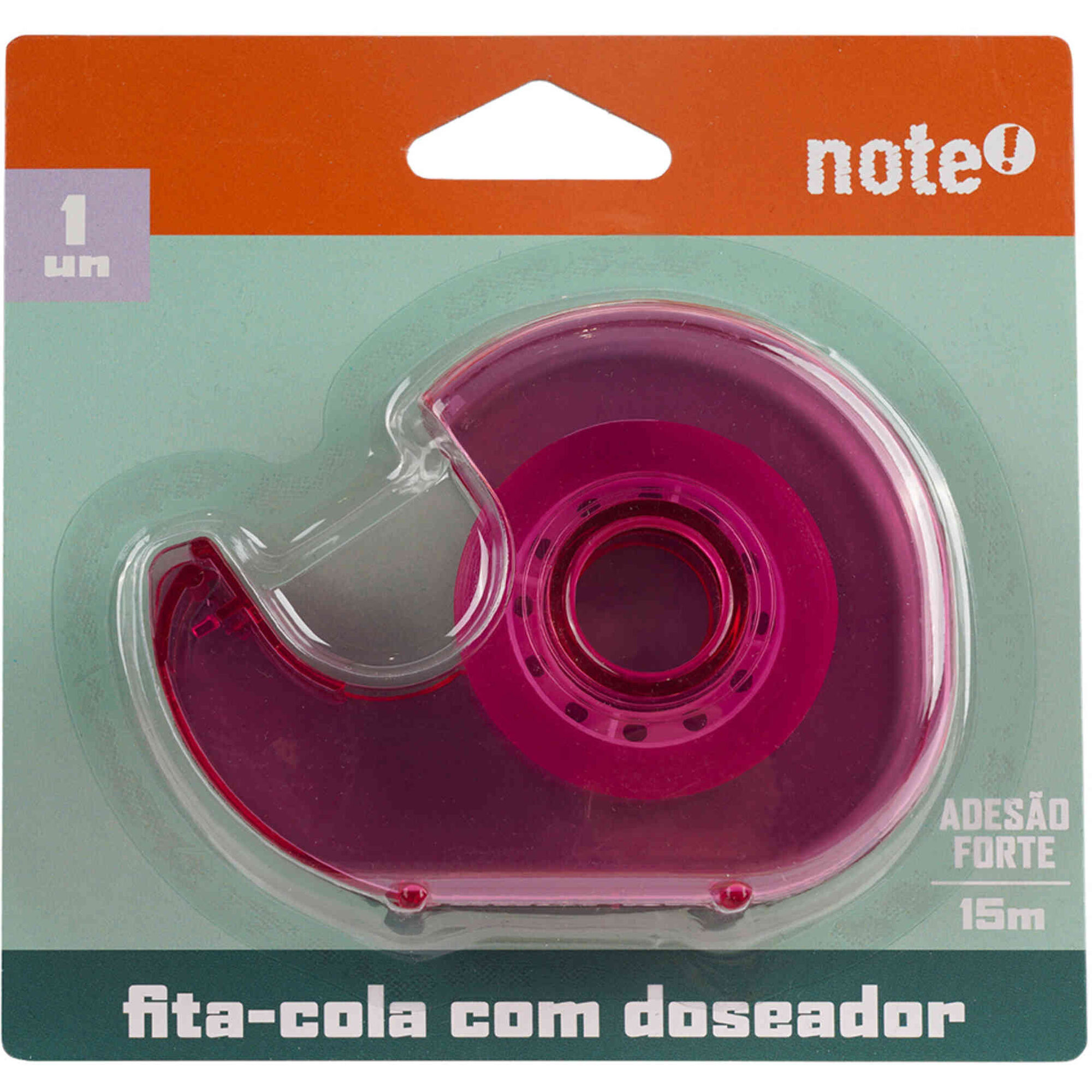 Fita-Cola com Doseador 15mm Transparente Note!