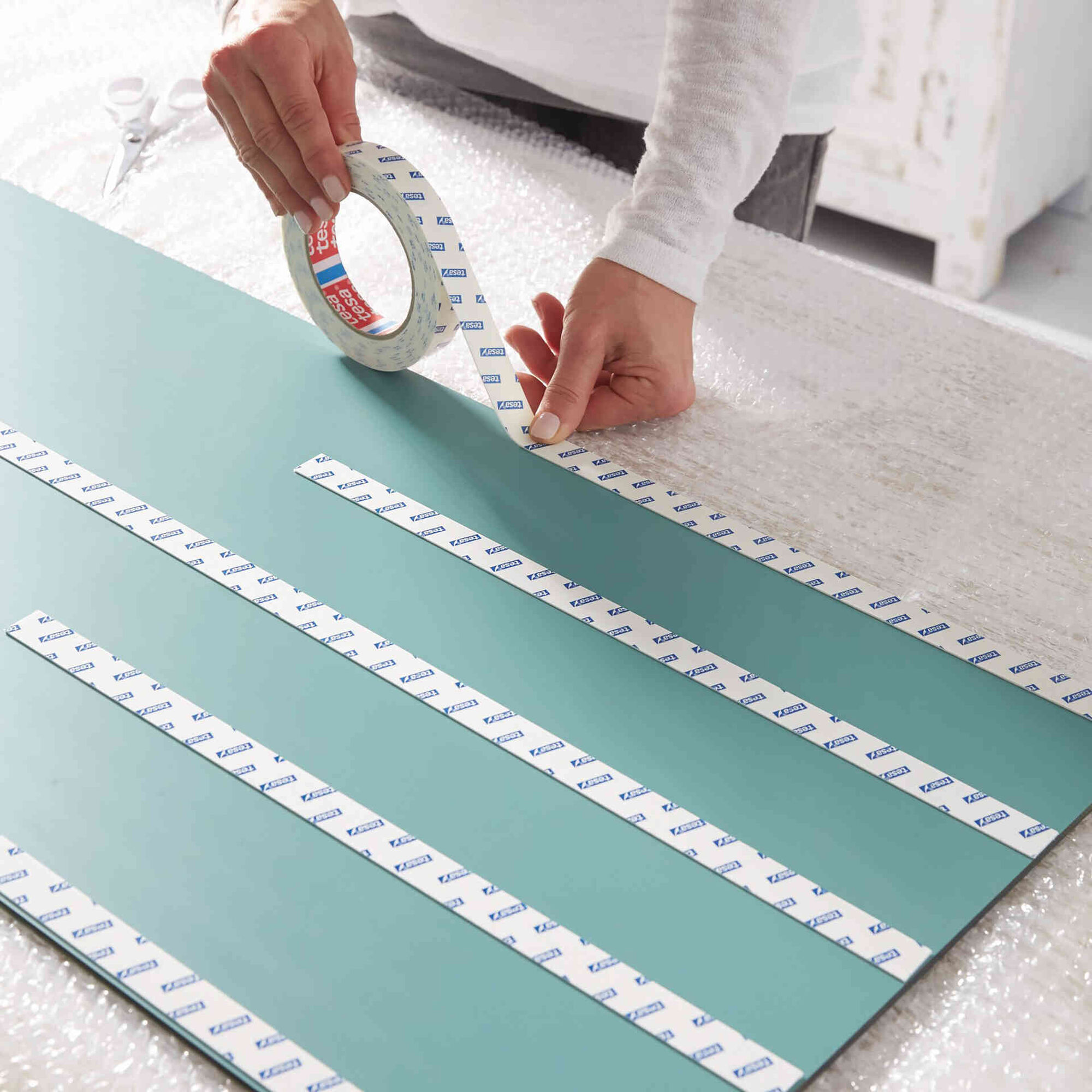 Fita Montagem Dupla Face para Espelhos 19mmx1,5mts