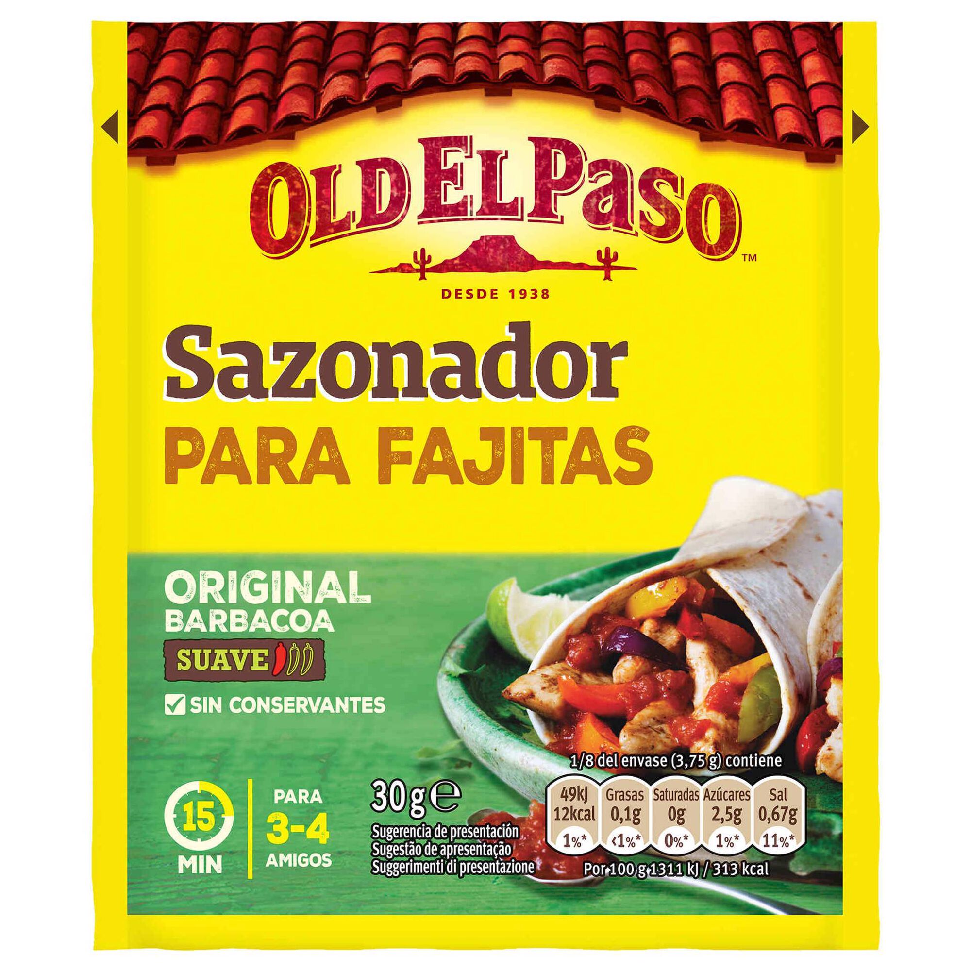 Mistura de Condimentos para Fajitas sem Glúten