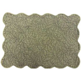 Conjunto 2 Individuais 44x32cm Verde Deep Moss Kasa