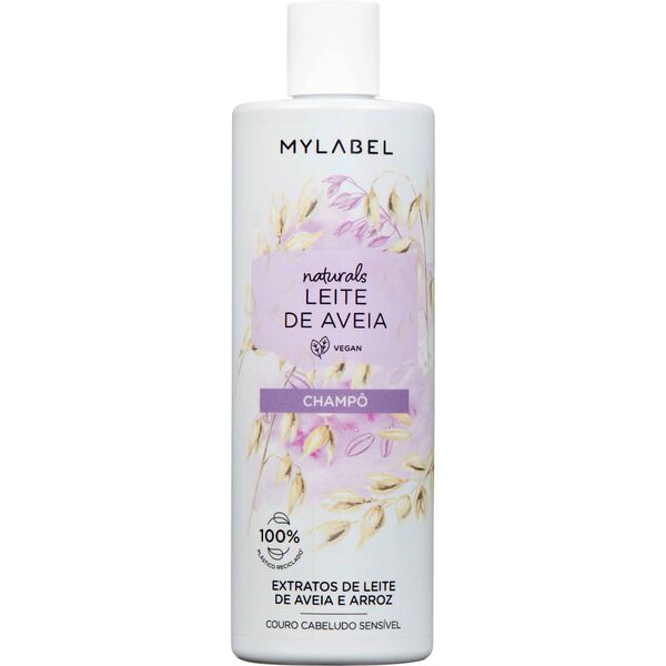 Champô Naturals Leite de Aveia MyLabel