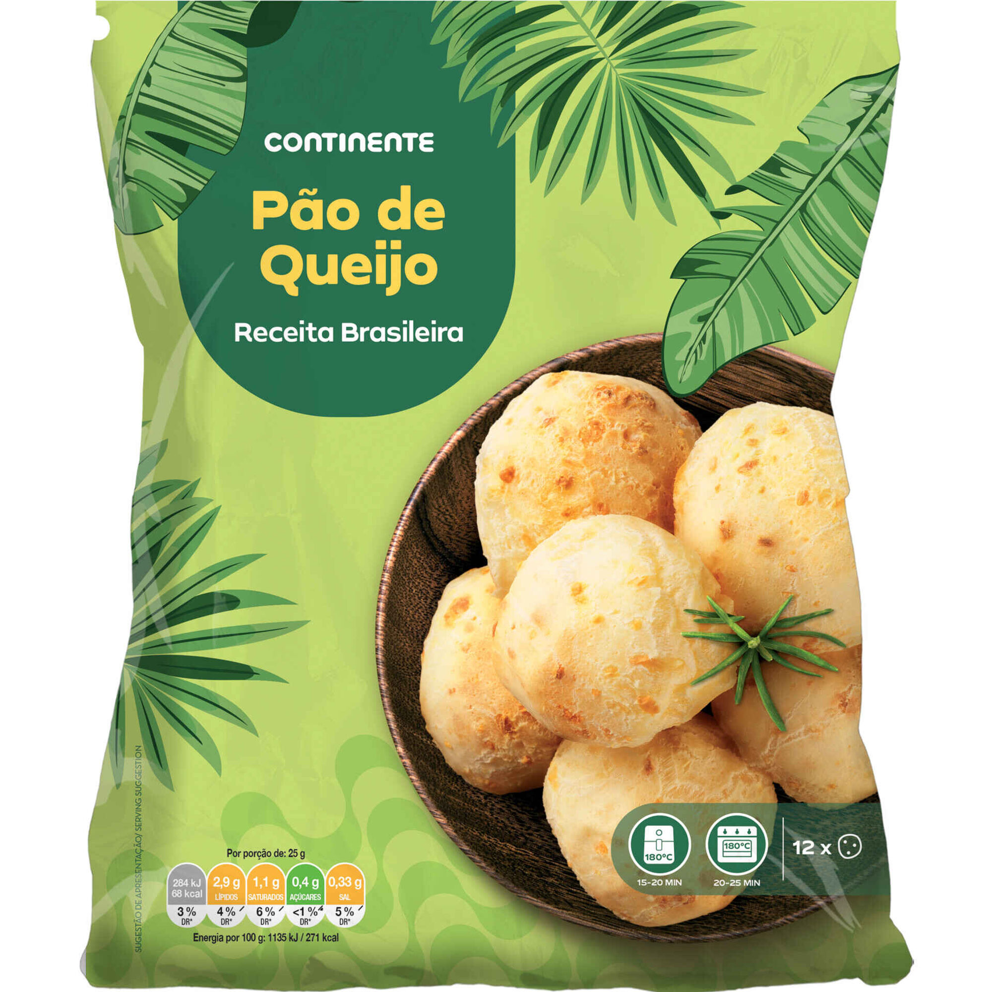 P&atilde;o de Queijo Continente