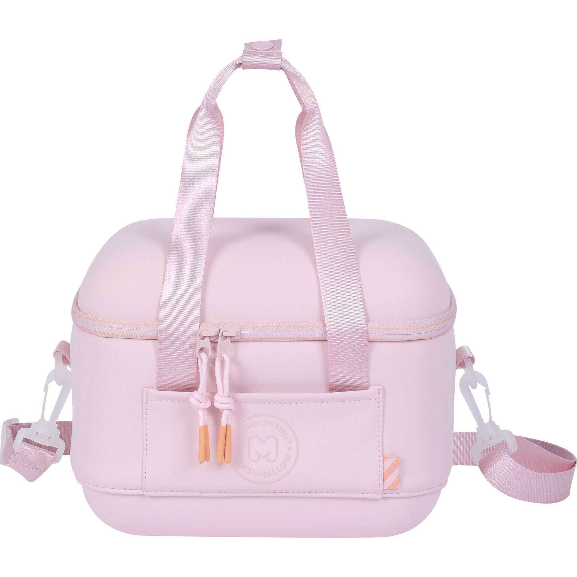 Lancheira T&eacute;rmica Semi-R&iacute;gida Rosa Marshmallow